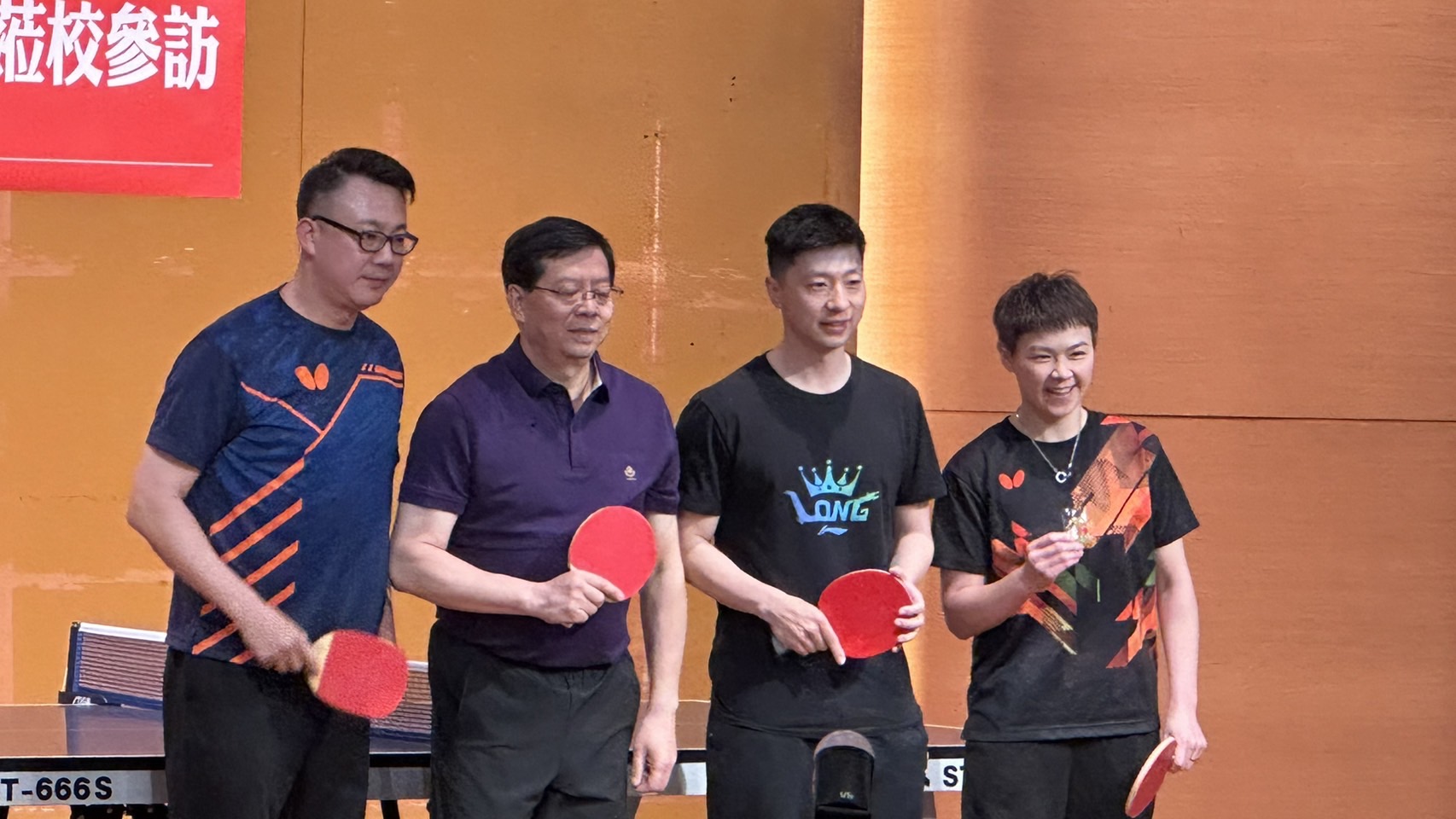 桌球》馬龍來台稱讚蔣澎龍、莊智淵影響力　接下來將體驗棒球魅力