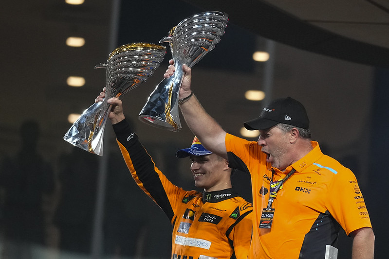 F1》跟Verstappen學到很多　Norris：明年是屬於我的