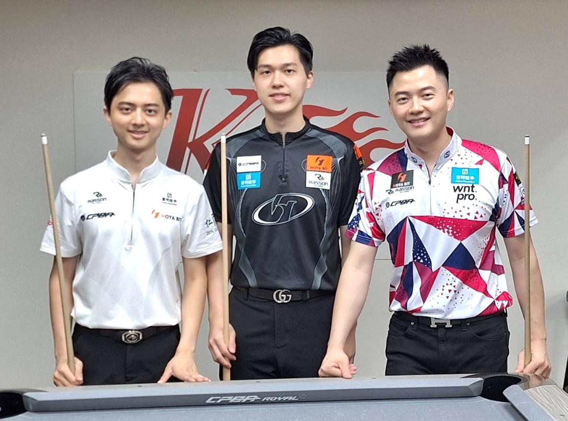 撞球》台北職業公開賽　柯氏三兄弟等地主好手迎戰世界列強