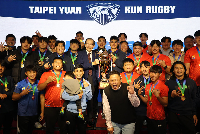 橄欖球》臺北元坤企聯3連霸　老闆預計明年邀請澳紐外援