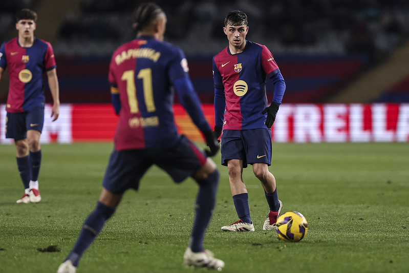 西甲》巴薩爆冷輸後段班球隊領跑優勢歸零　Pedri：快醒醒