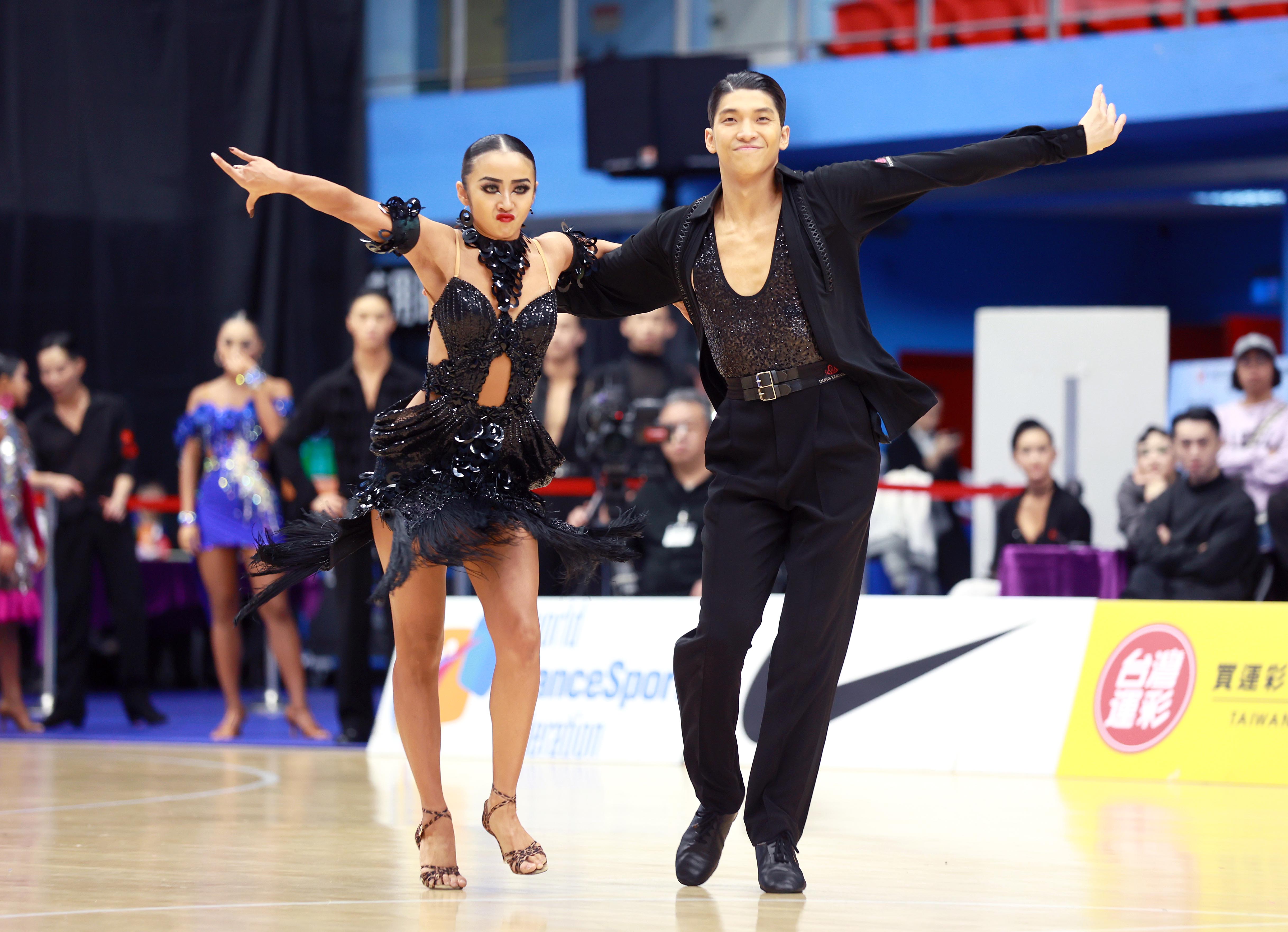 全國中正盃運動舞蹈錦標賽　林詠鉦/莊雅晴再奪成人拉丁金牌