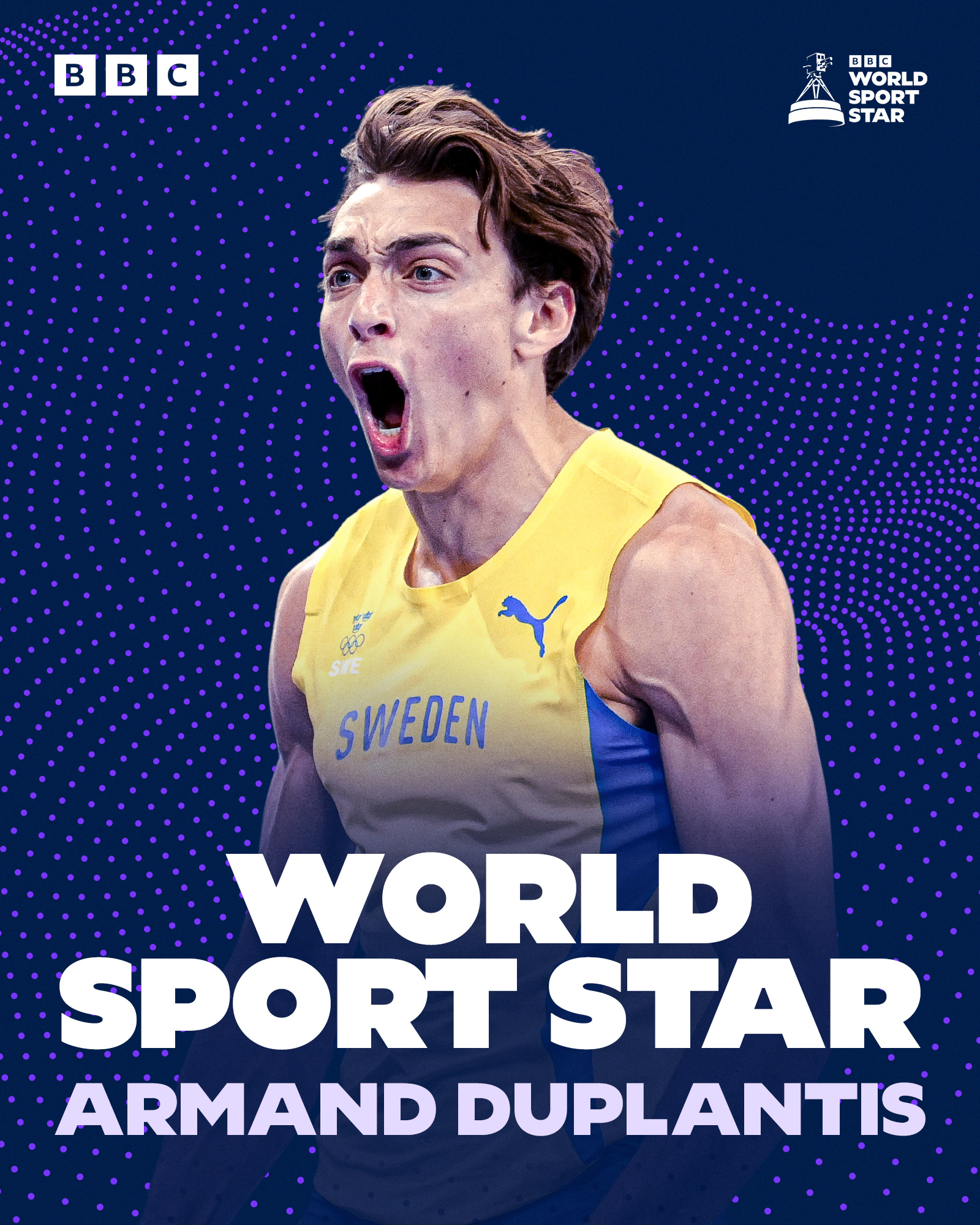 田徑》撐竿跳高Duplantis　獲得BBC年度世界體育明星獎