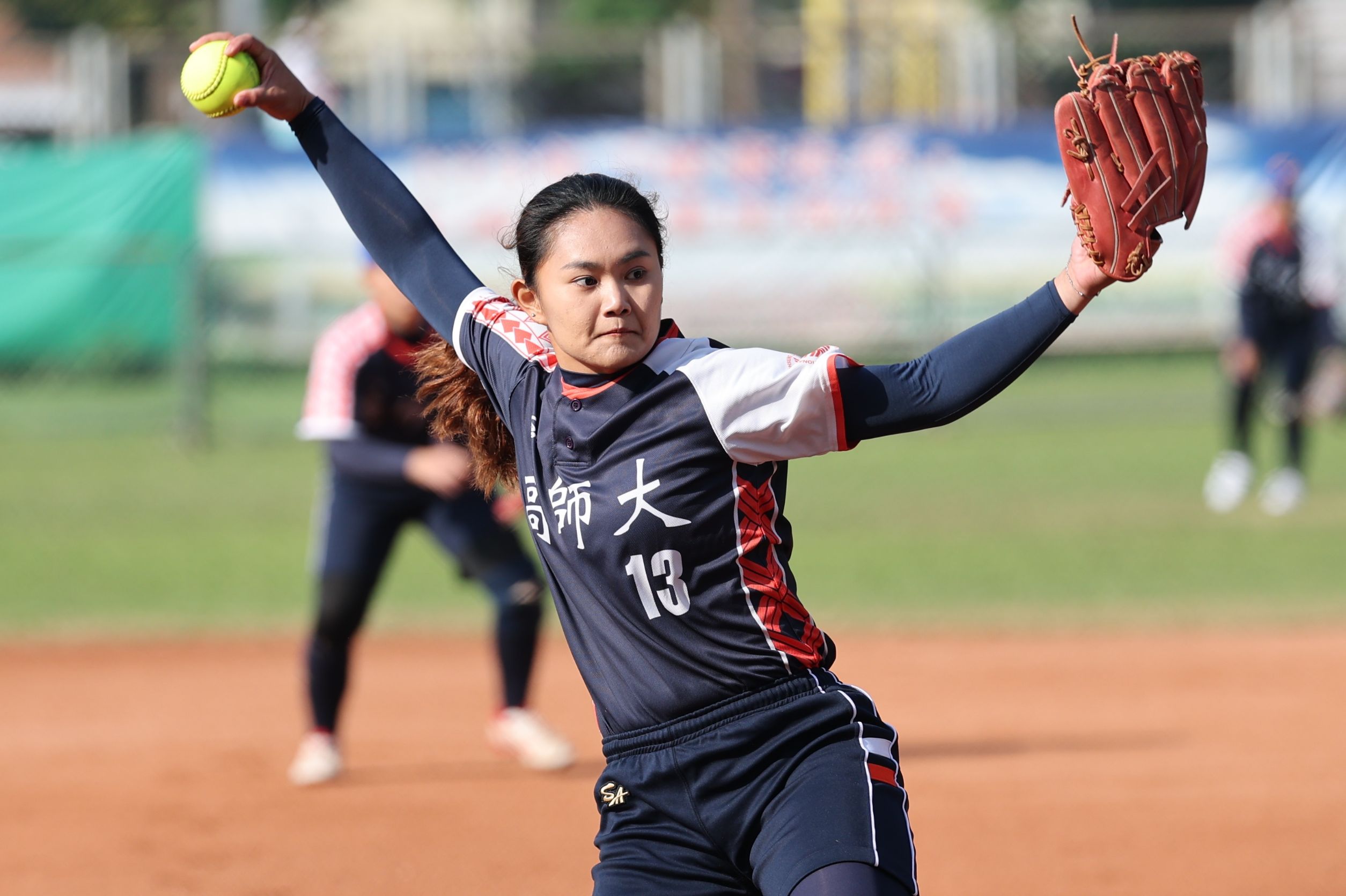 大專女壘》朱怡珊完封勝、陳幸妤4支4　高師大扣倒中信首勝到手