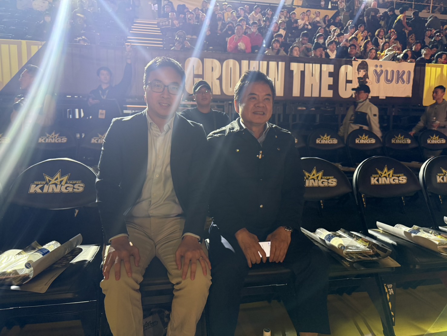 東超》莊瑞雄現身觀賽　TPBL：與東超維持良好關係