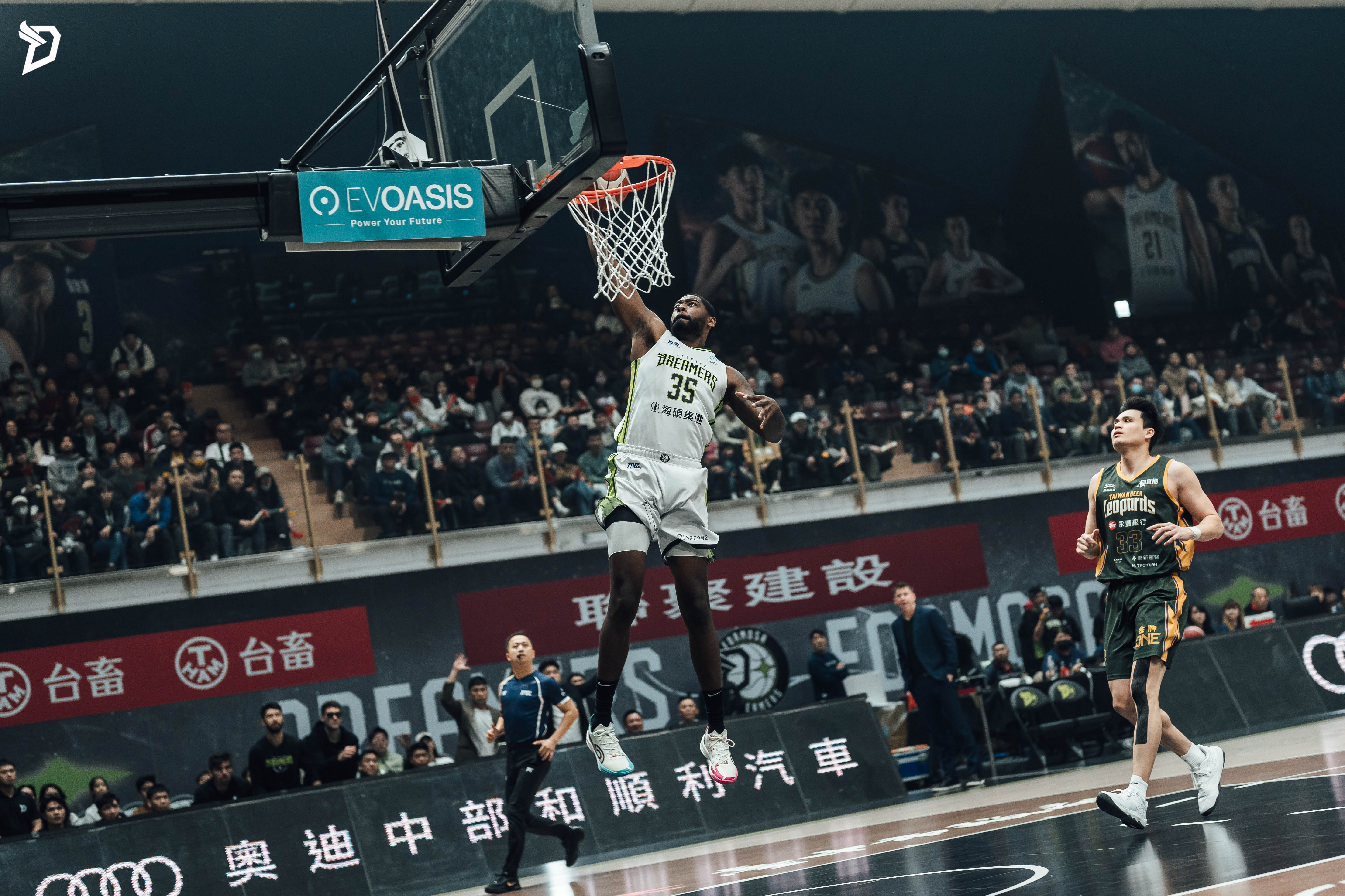TPBL》霍爾曼35分13籃板　夢想家擋住雲豹反擊