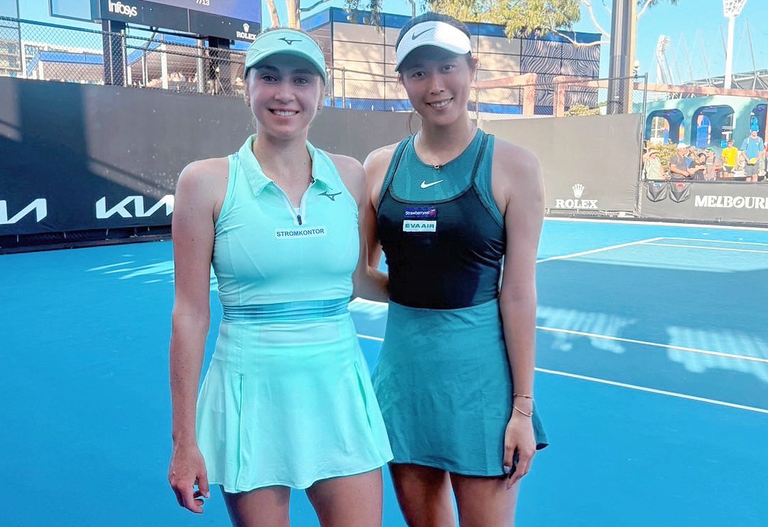 澳網》詹皓晴、Lyudmyla Kichenok女雙逆轉　挺進次輪