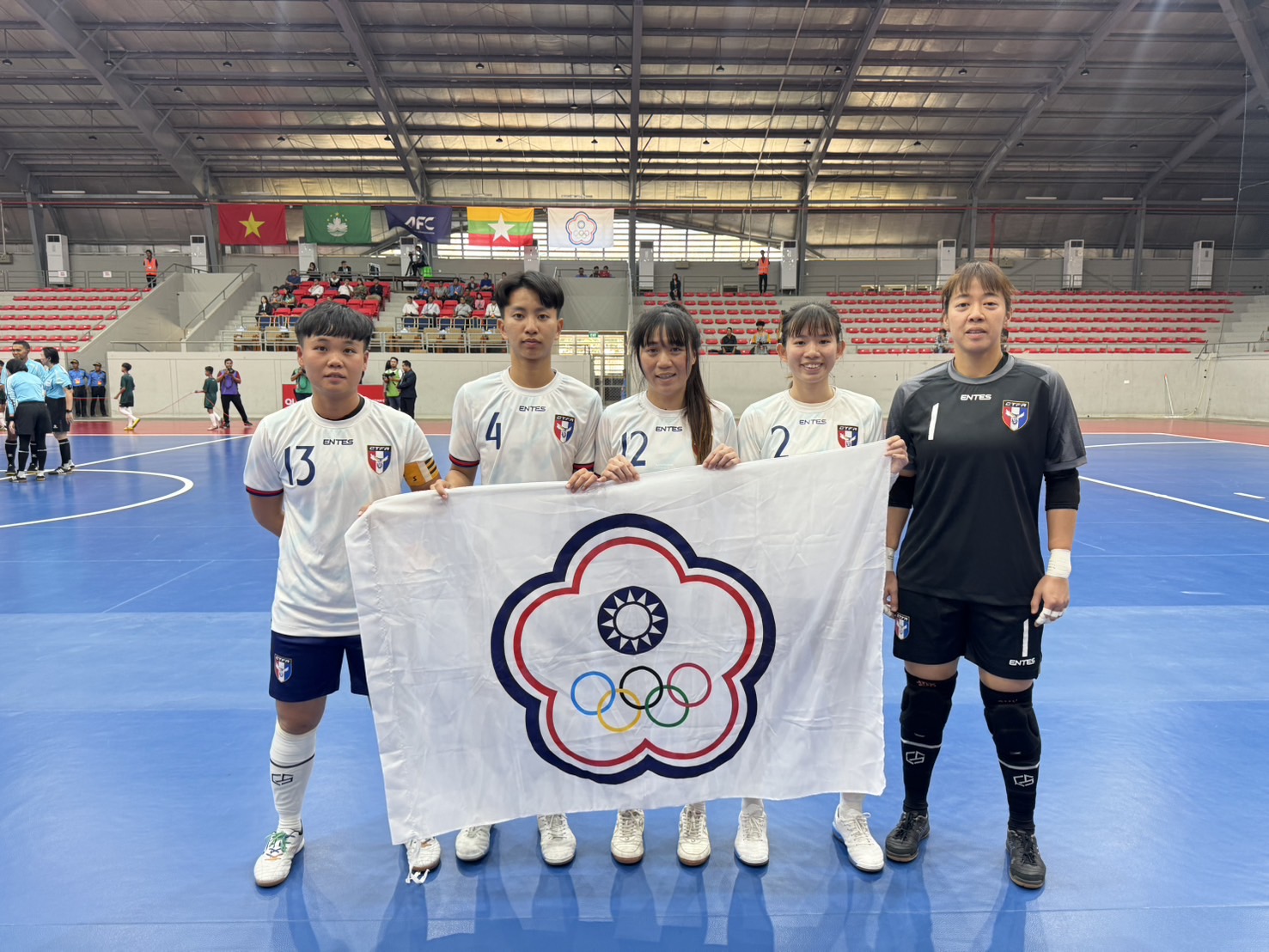 足球》中華五人制女足踢平越南　小組第2晉級亞洲盃決賽