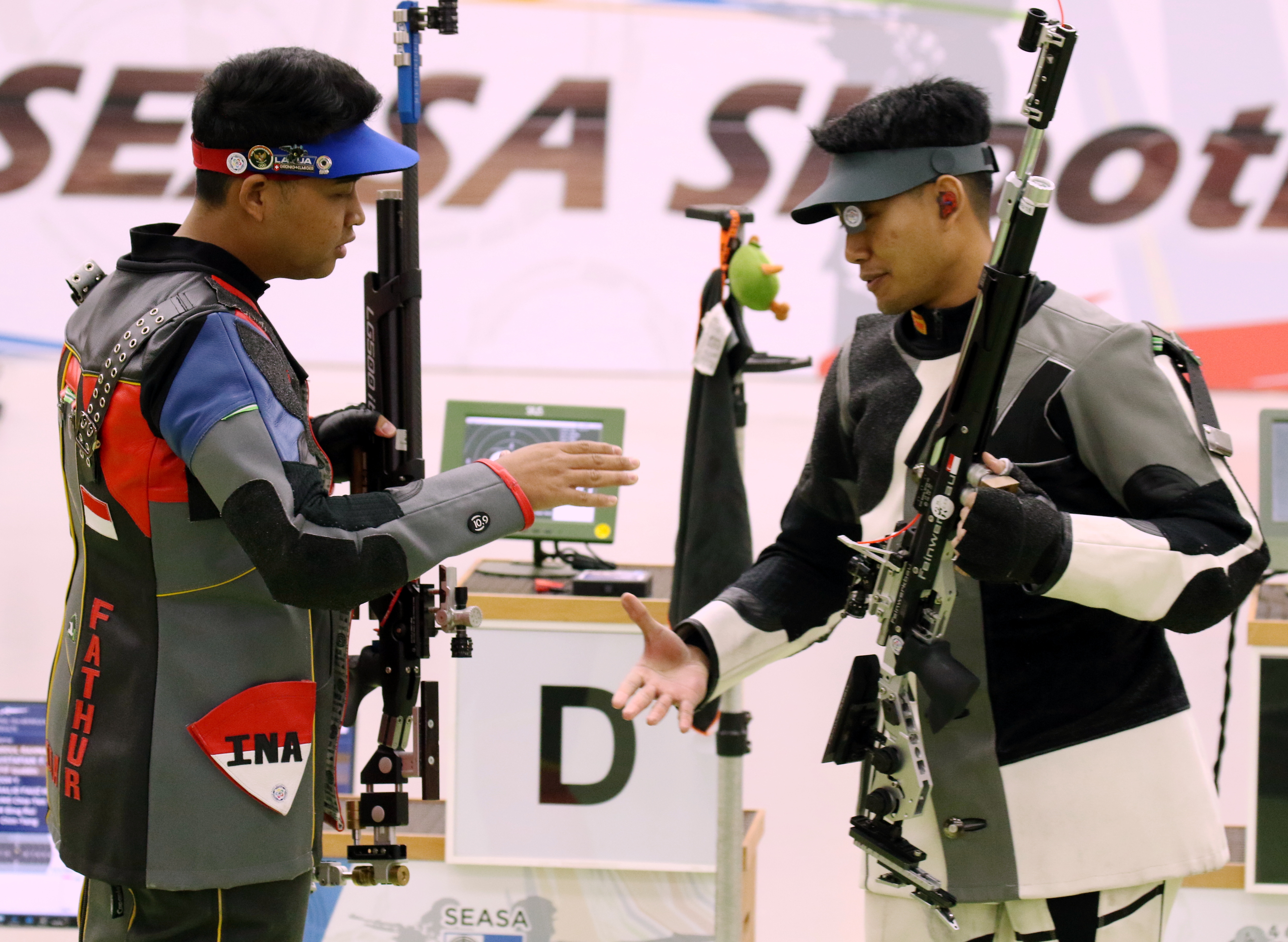 東南亞射擊錦標賽》同天生日新加坡、印尼麻吉　包辦男子10公尺空氣步槍金銀牌　