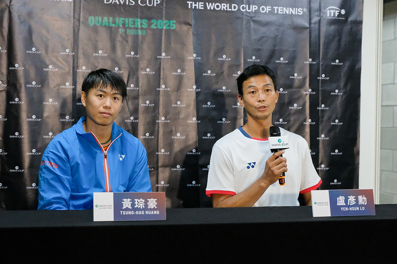 台維斯盃》國家隊比賽意義是傳承　盧彥勳期許臺灣建立網球文化