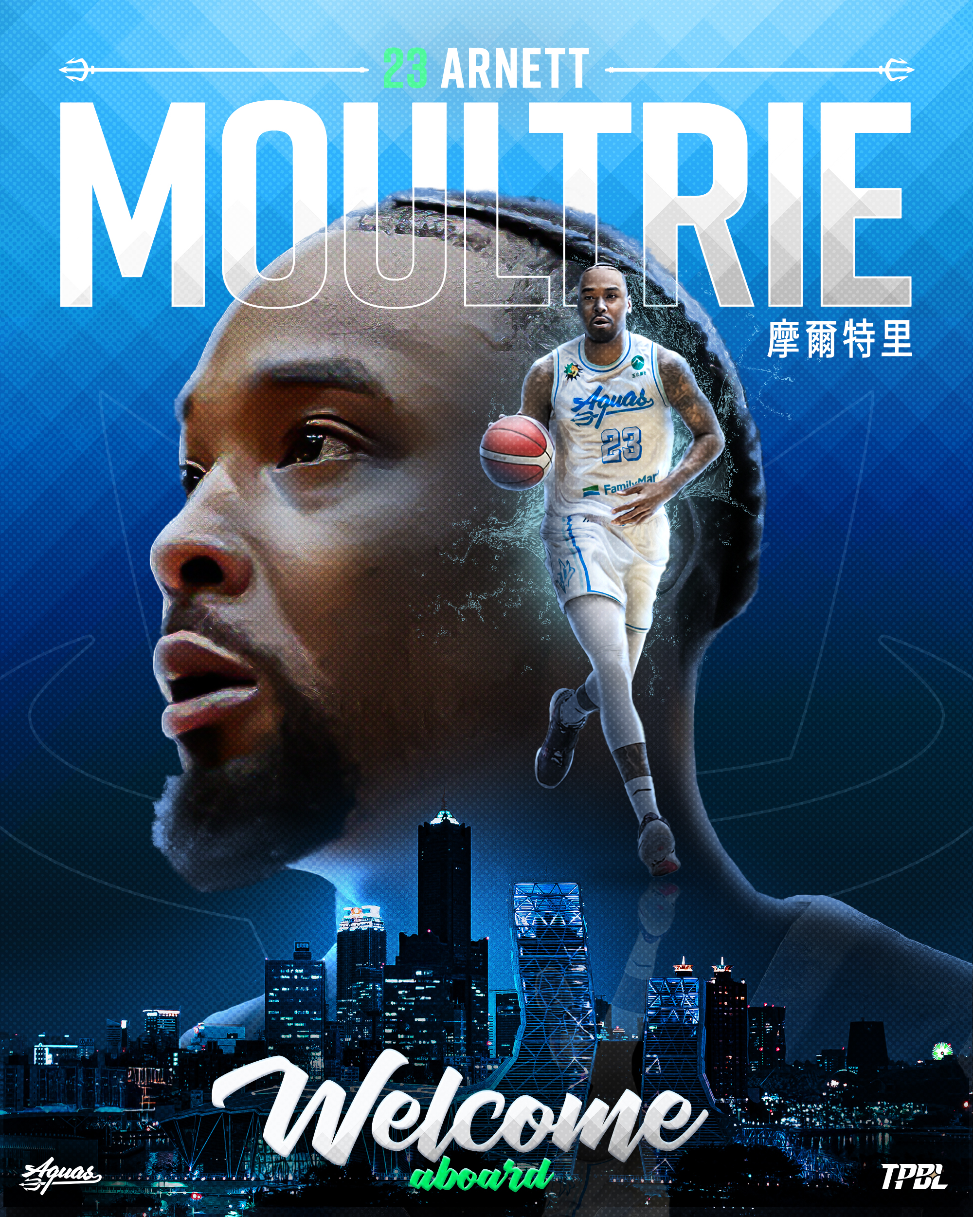 TPBL》海神簽下富邦勇士3Q的　摩爾特里入港衝擊總冠軍