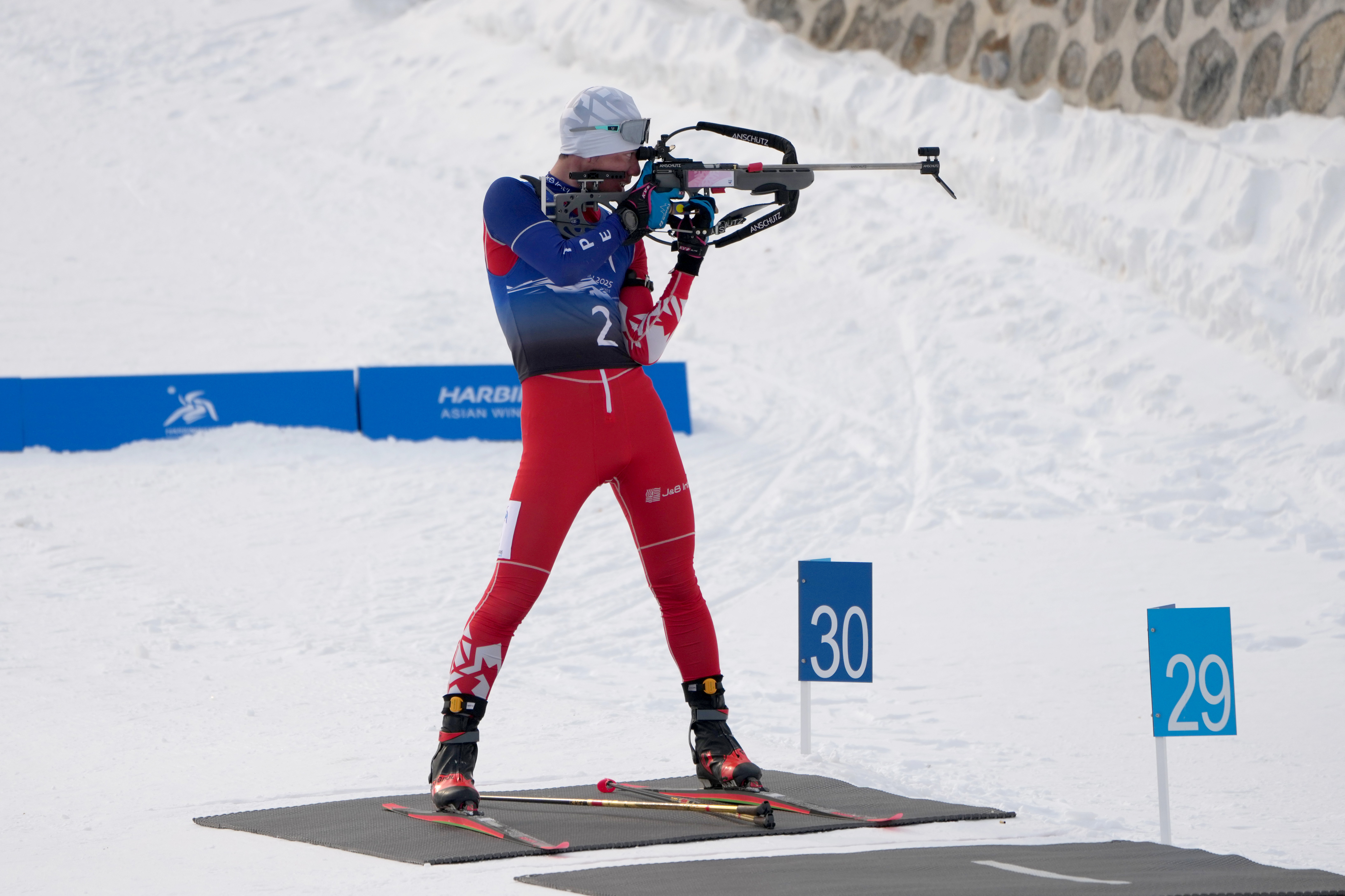 亞冬運》冬季兩項唯一選手　范睿紘累積經驗繼續前行