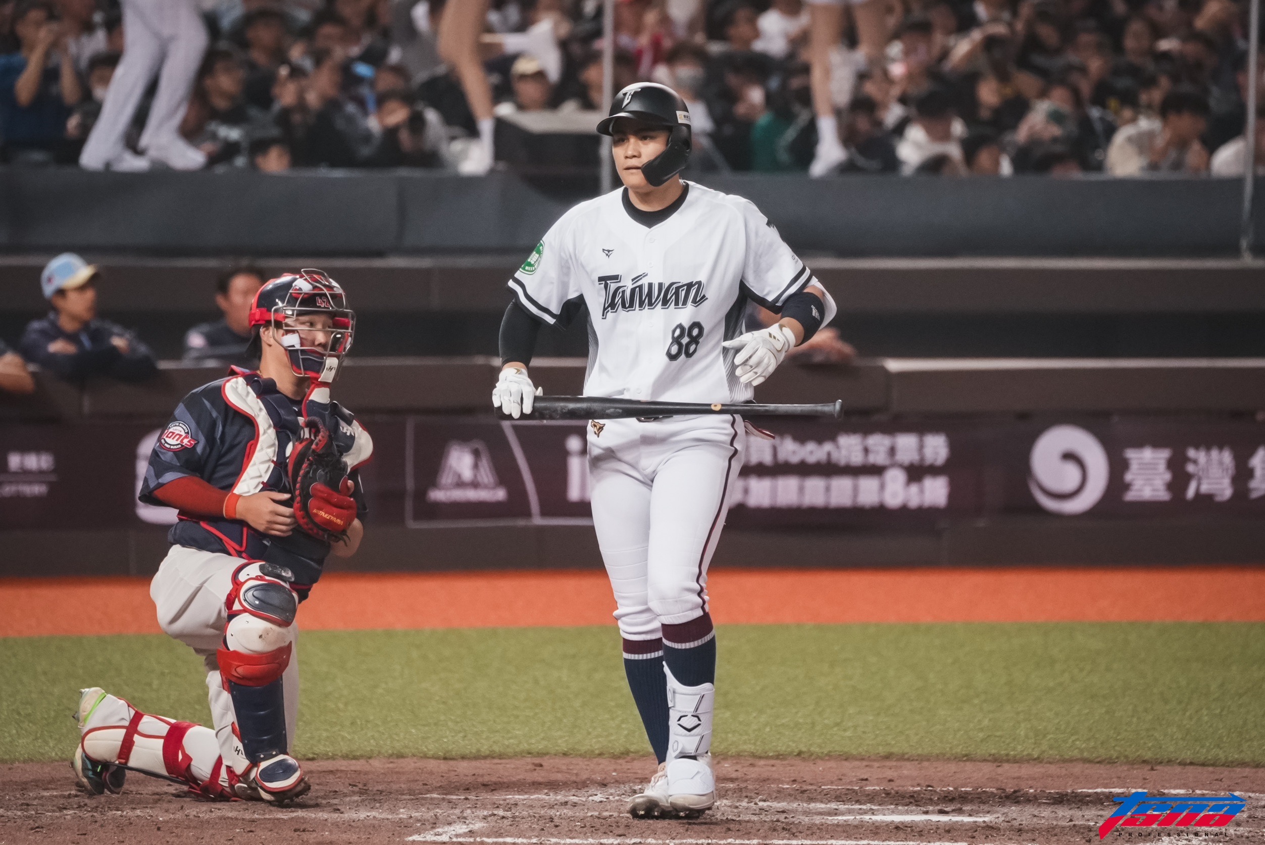 台韓交流賽》宋晟睿外野守備小瑕疵　曾豪駒：判斷稍微慢了一點