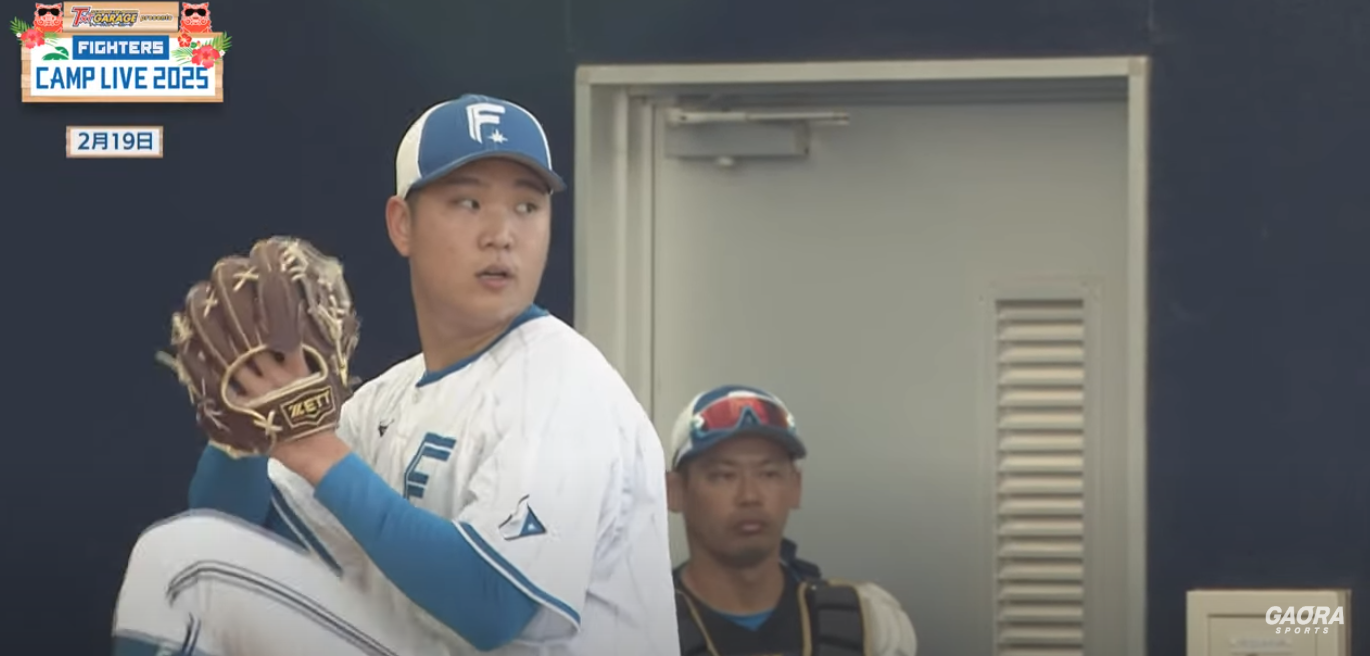 日職》古林睿煬牛棚狂飆火球　讓火腿捕手嚇到喊「好扯」！