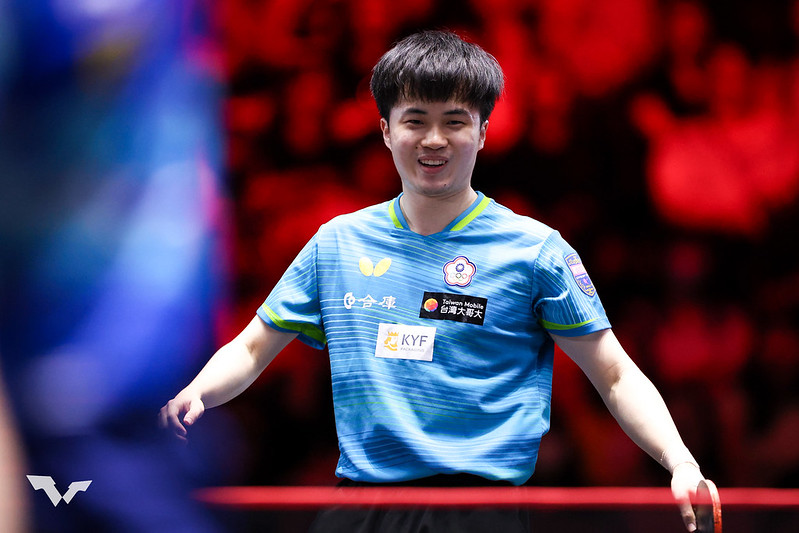 桌球亞洲盃》小組賽馮翊新擊敗韓國一哥張禹珍　林昀儒也取勝