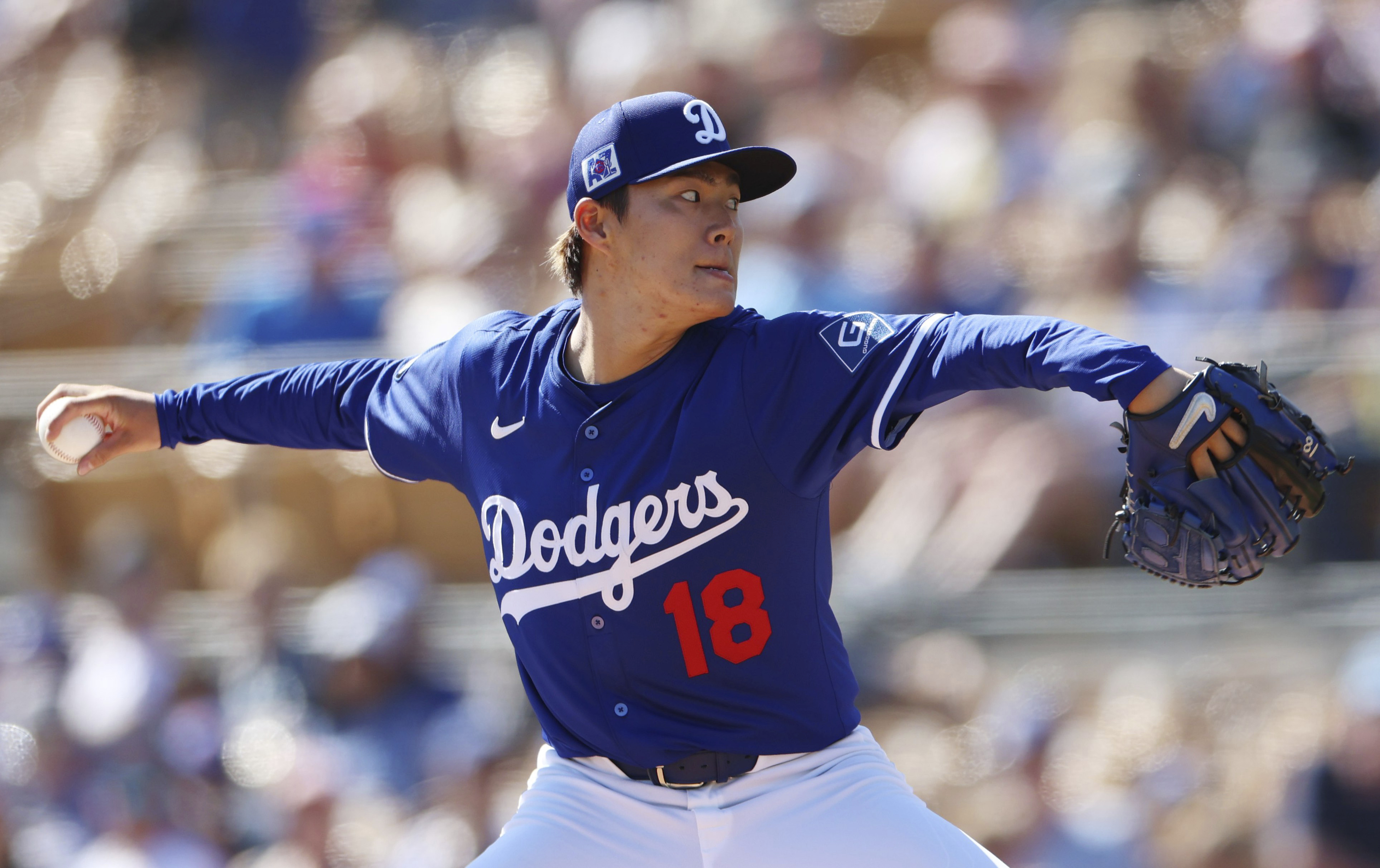 MLB》山本由伸熱身賽1.2局最快球速155　歷年2月狀態最好的一次
