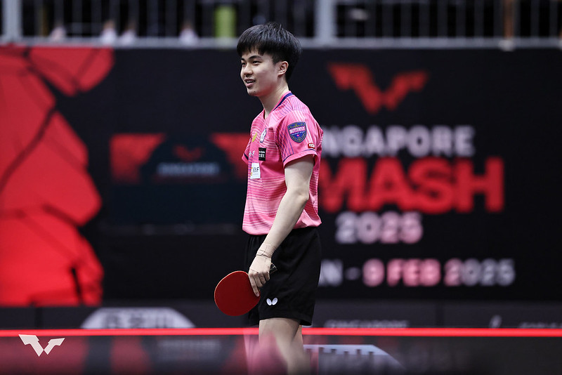 桌球亞洲盃》打到日本神童崩潰　林昀儒挺進8強