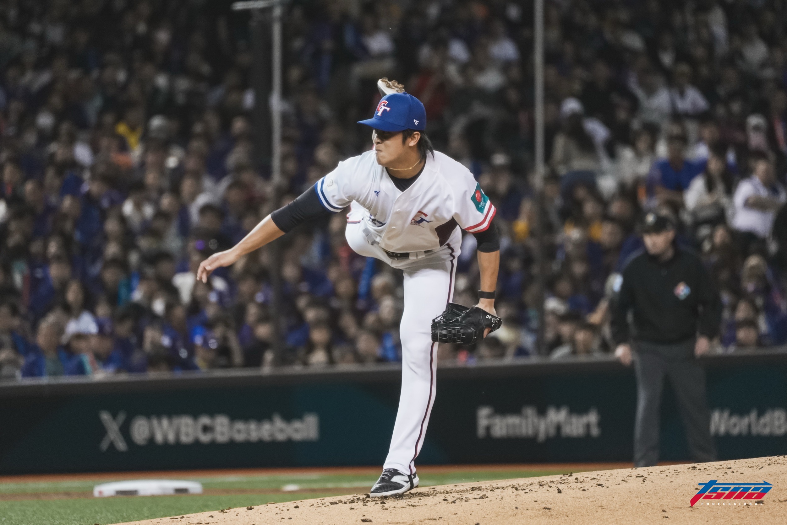 WBC資格賽》生涯首次國際一級賽事登板坦言緊張　呂詠臻滿意大膽進攻好球帶