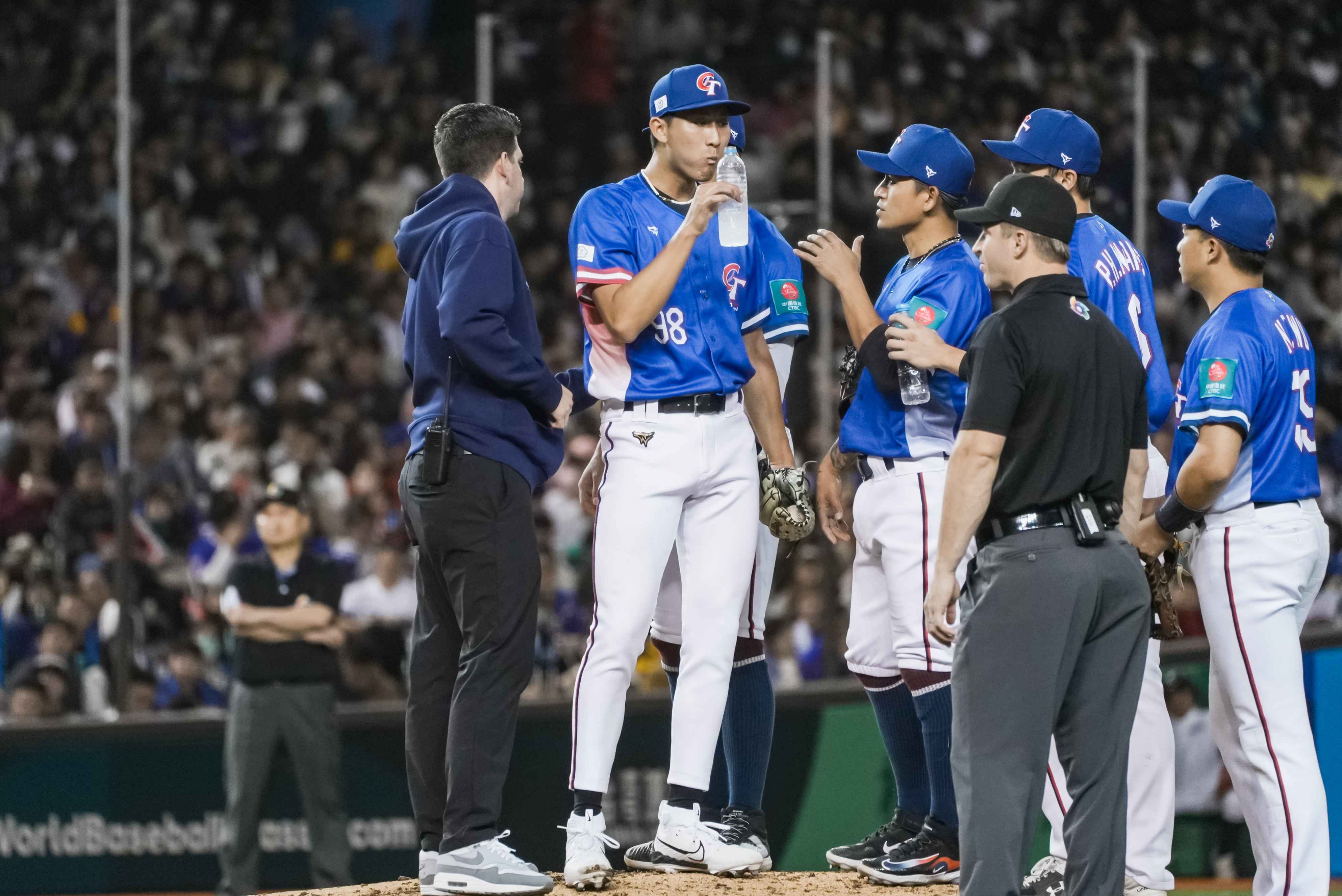 WBC資格賽》沙子宸投2.2局未被敲安飆速152公里　3下小腿抽筋退場