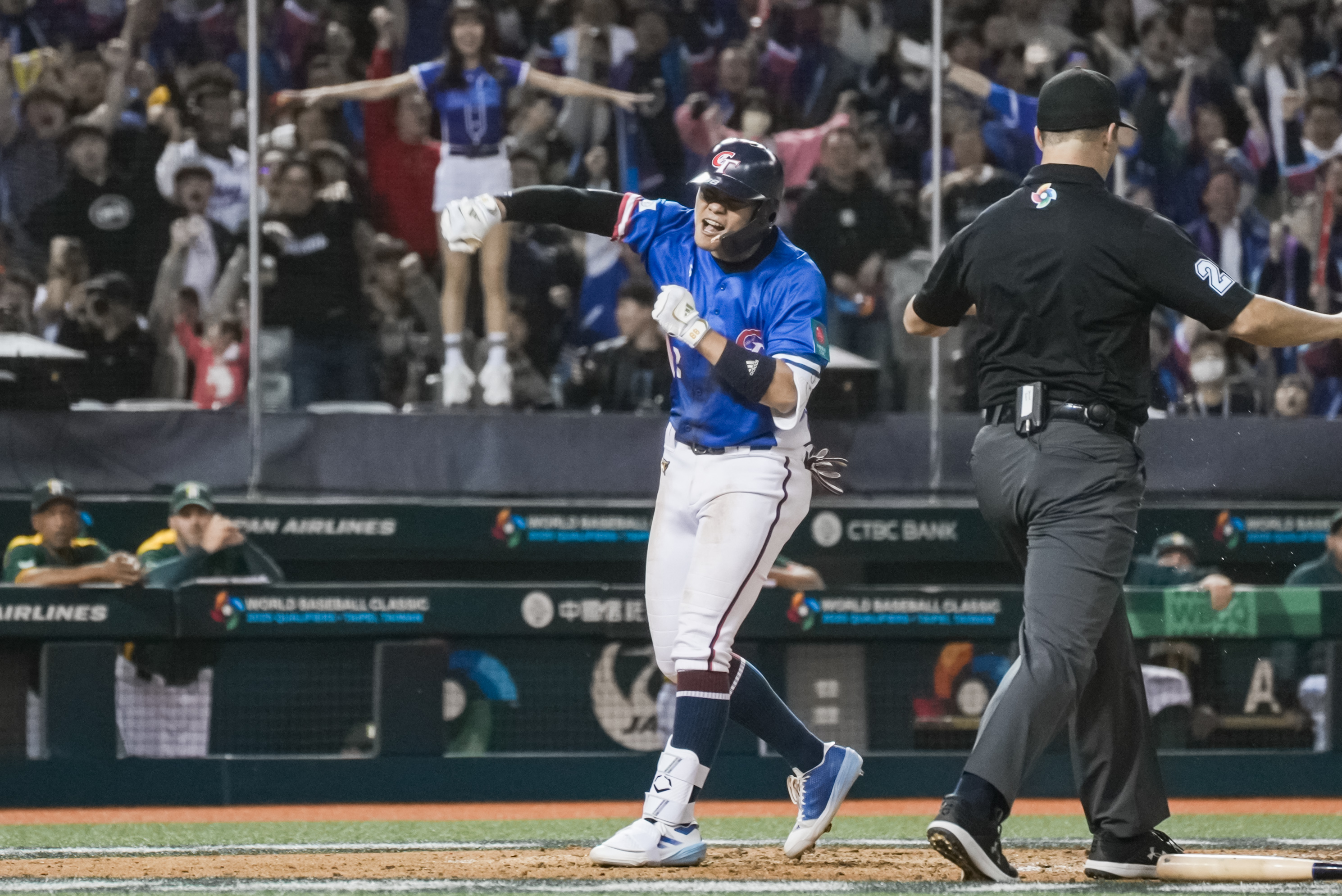 WBC資格賽》宋晟睿與李宗賢開轟　中華隊9比1打爆南非開胡