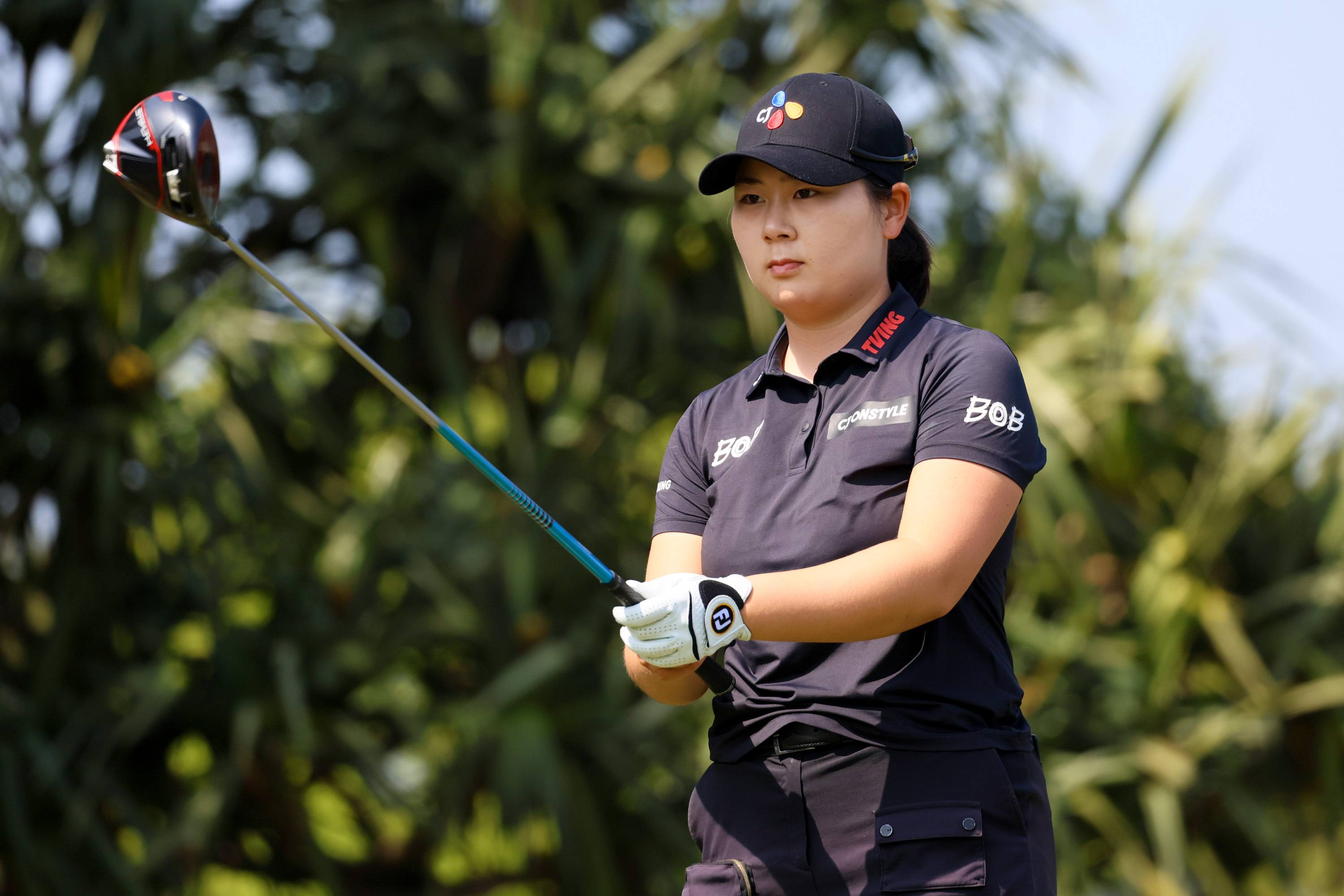 TLPGA》鴻海賽第2回合外將強勢　韓好手洪正旼淨抓7鳥躍居領先