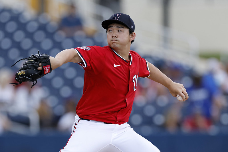 MLB》遭Soto砲轟　小笠原慎之介1.2局丟4分