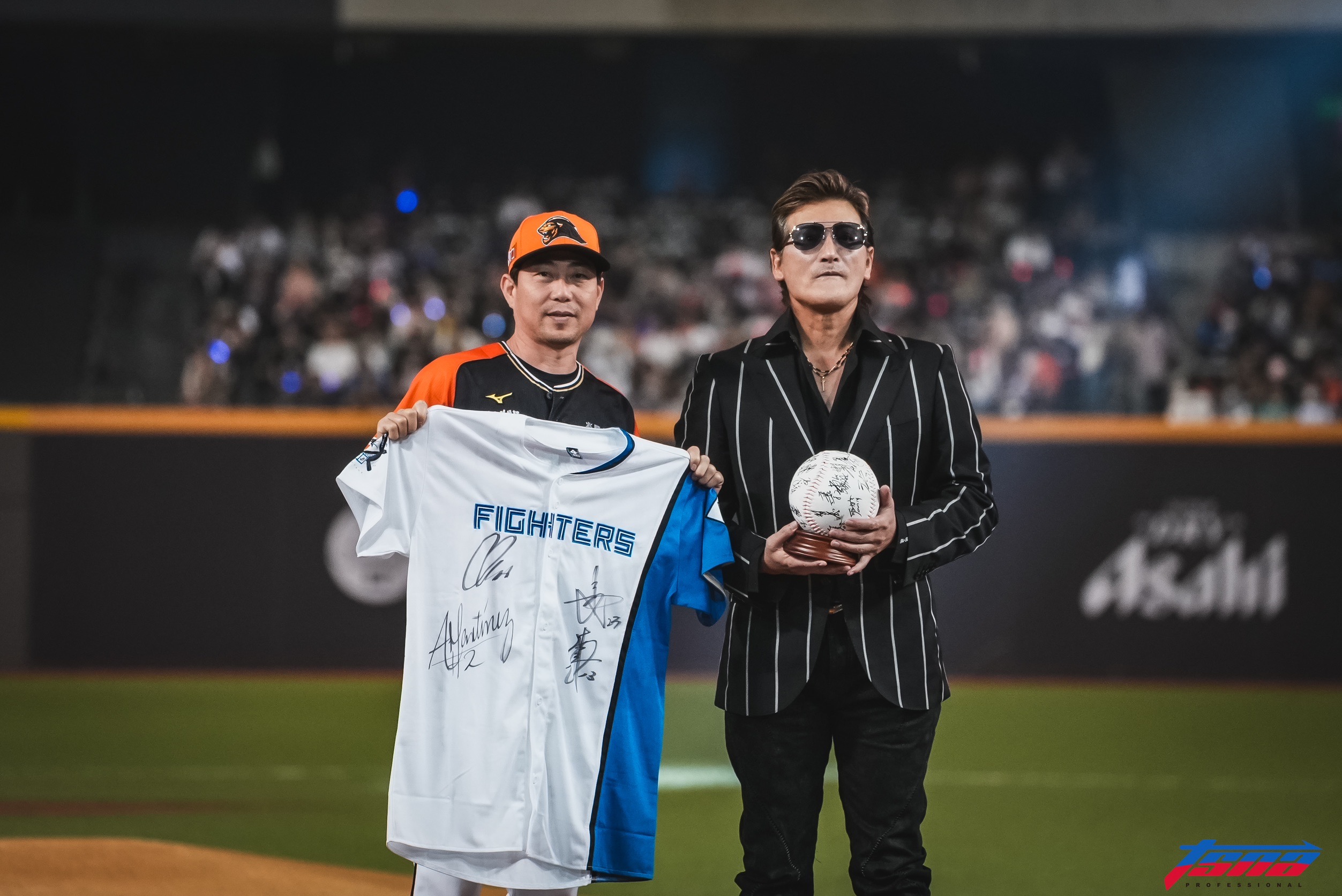 統一獅》林岳平去過尚未開放的北廣島球場　派太太去看古林睿煬初登板