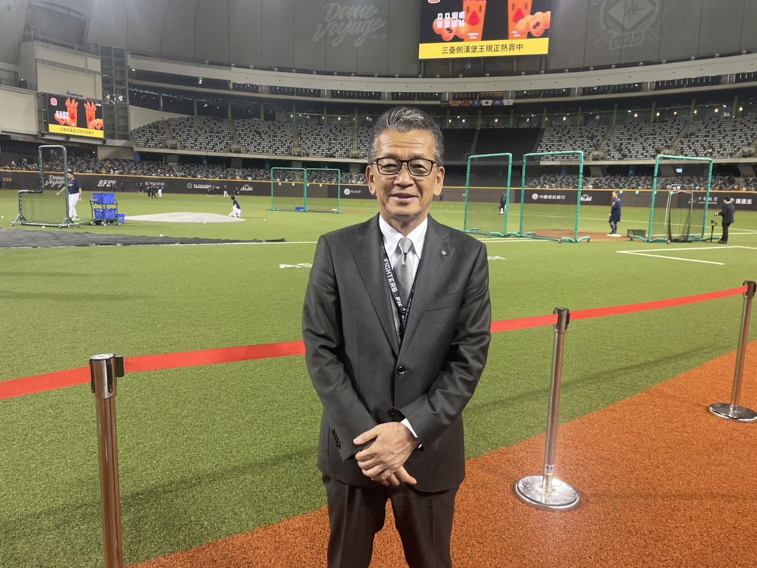 火腿交流賽》台灣球員擁有「強心臟」！　球團社長小村勝期待未來再來台