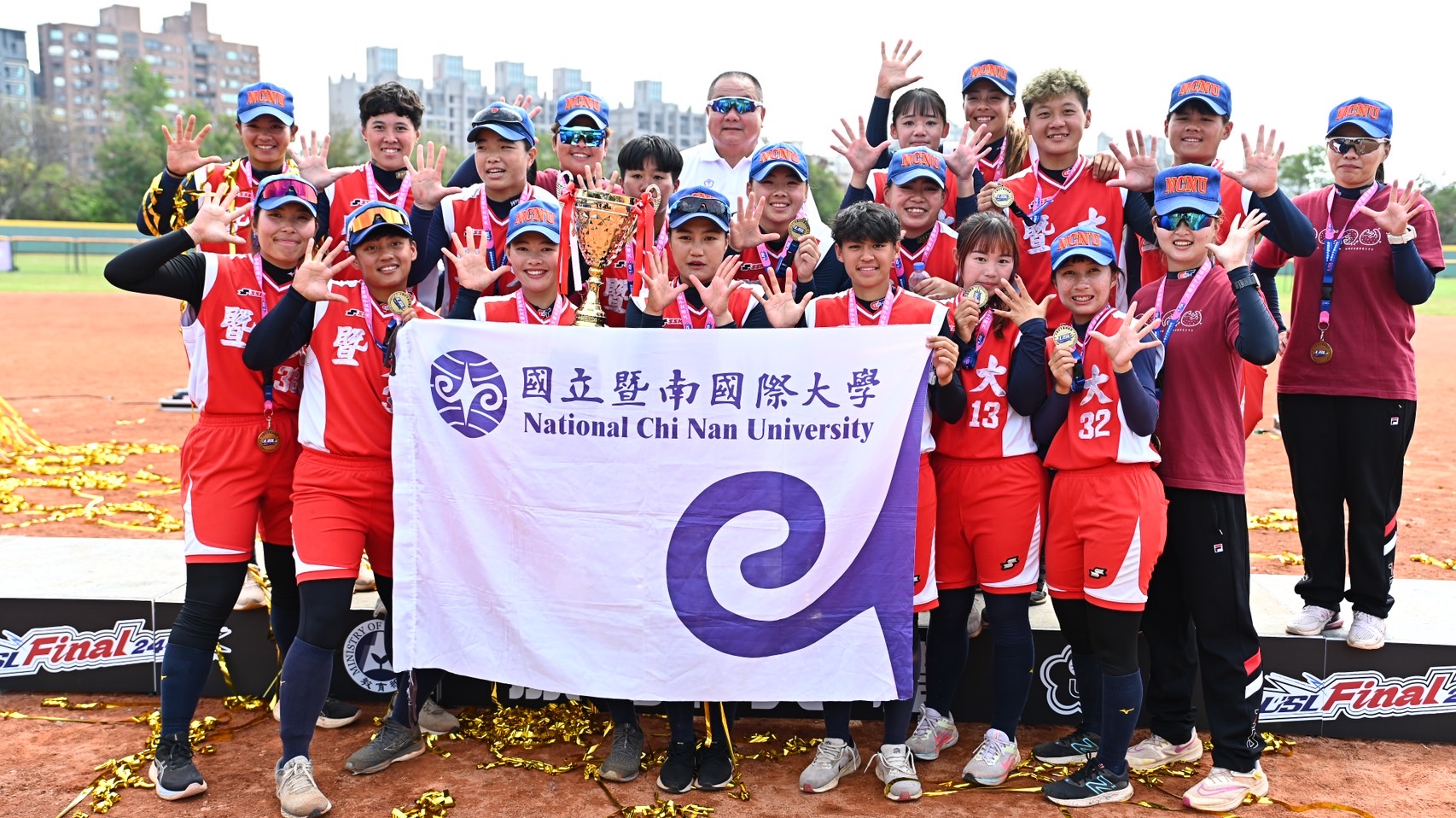 大專女壘》柯夏愛連兩天完封　王妤藍、鄧宇媜炸裂　暨大全勝締造五連霸