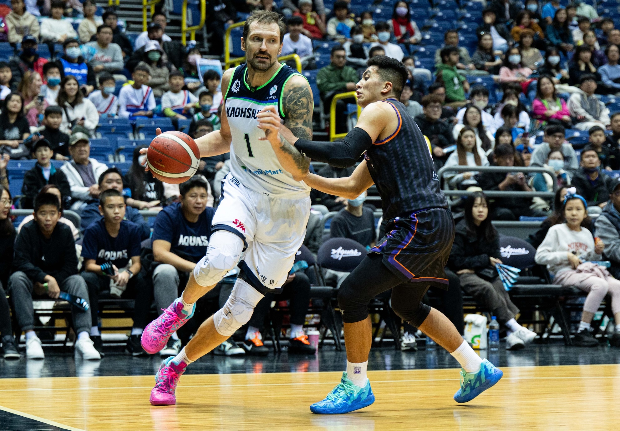 TPBL》高雄全家海神艾德　分享貓頭鷹、黑熊刺青故事