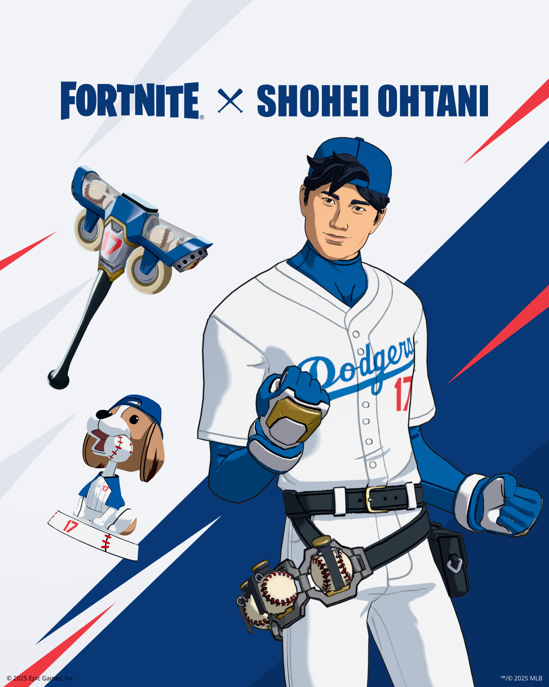  MLB》玩家要瘋了！大谷翔平與愛犬登線上遊戲《要塞英雄》　首位在遊戲登場大聯盟選手