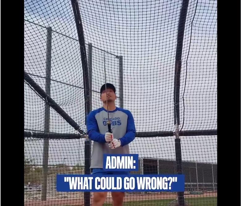 MLB》（影片）效法王貞治！鈴木誠也拿「武士刀」練打　每一球都切成兩半