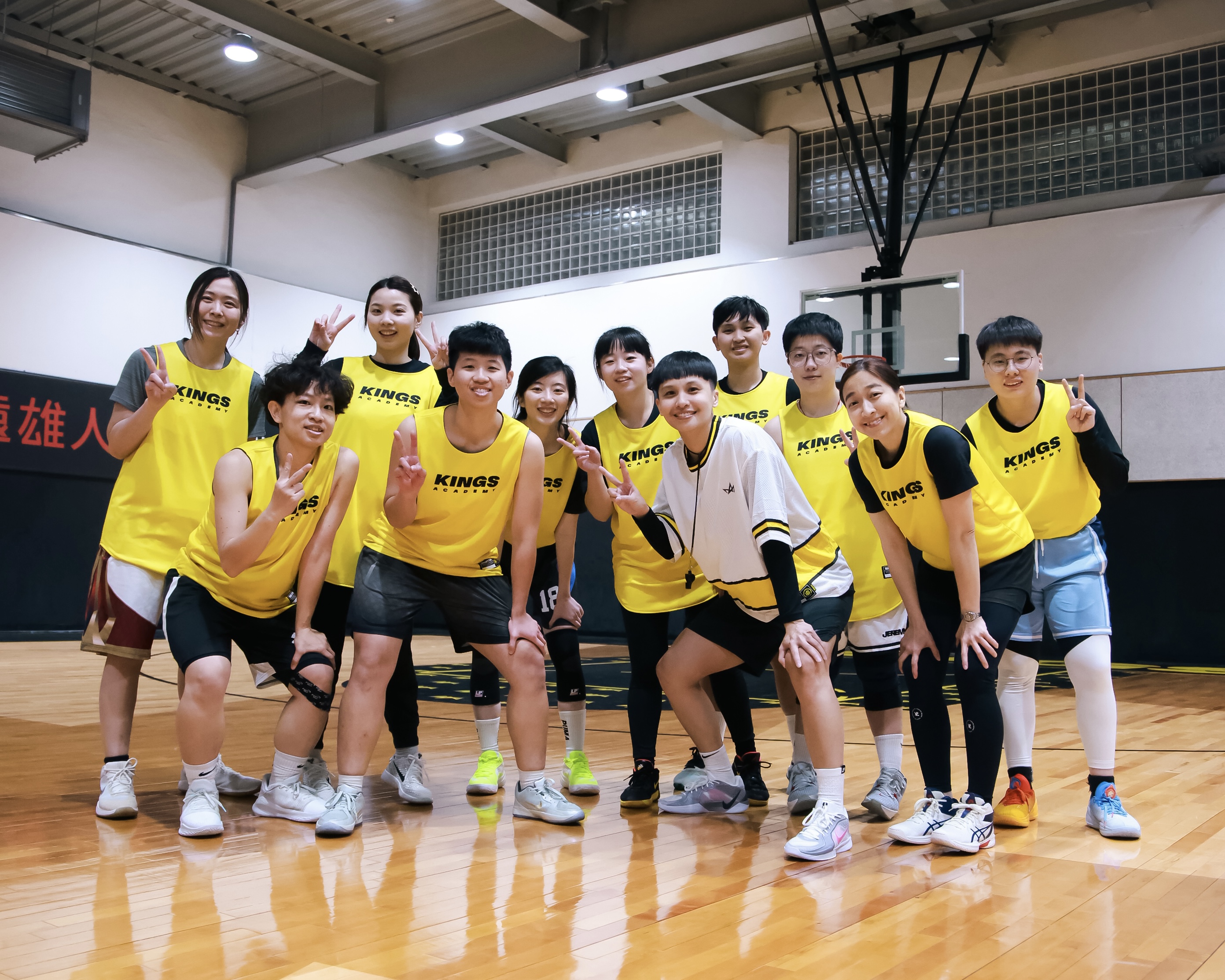 TPBL》新北國王女籃訓練營　中華電信黃湘婷、潘姿吟擔任客座教練