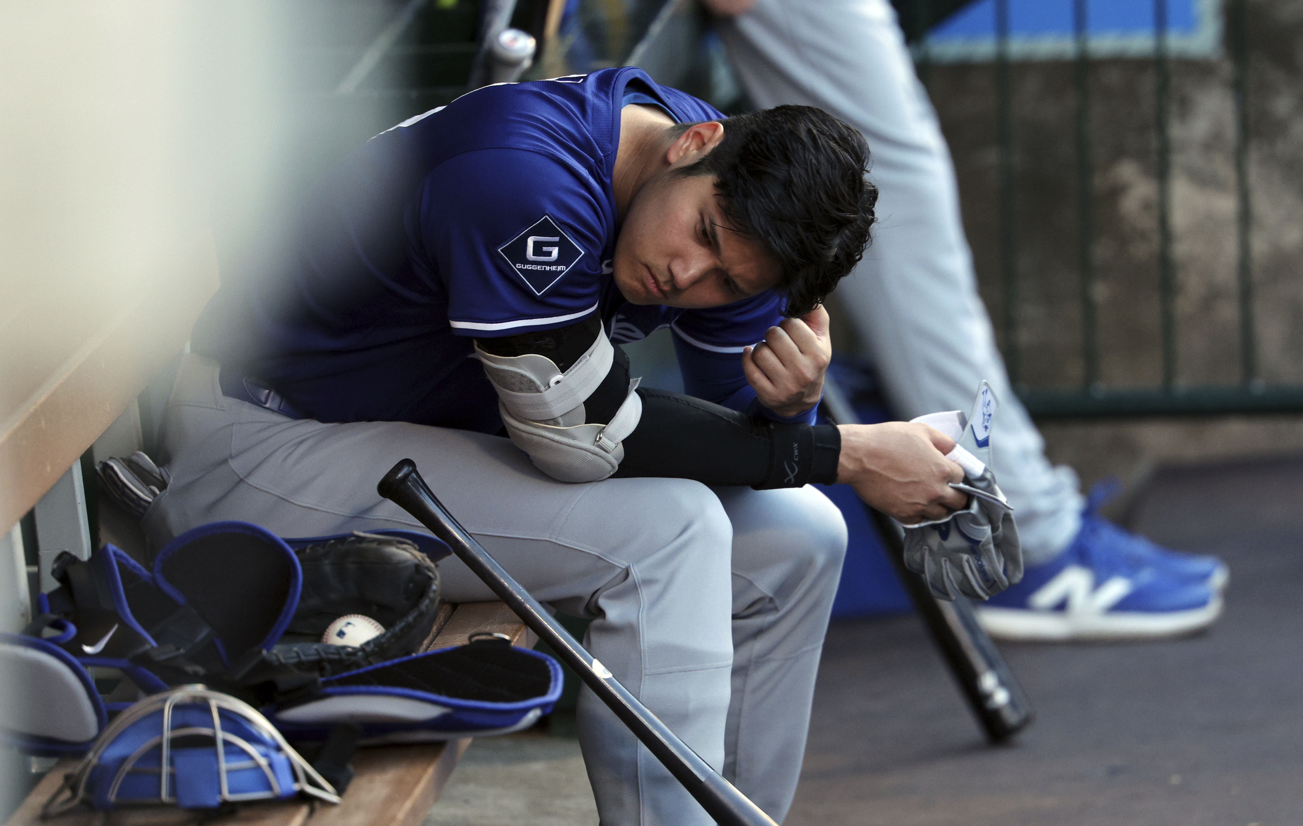 MLB》大谷翔平剪了清爽新髮型！吞下2K提早退場　道奇遭天使再見安打