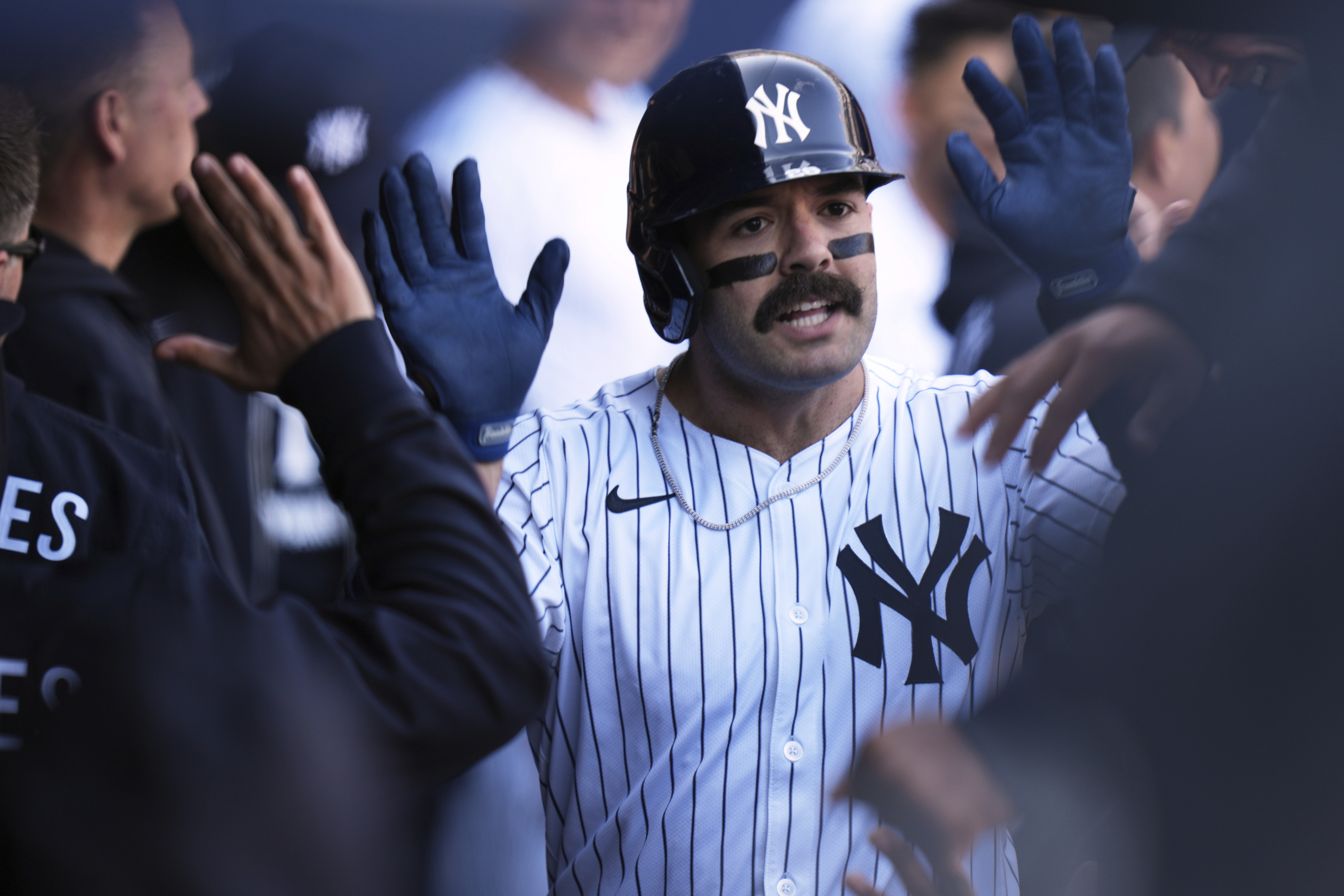 MLB》影／罕見！洋基捕手Wells扛開幕戰開路先鋒首局首打席開轟　締造史上第一人紀錄