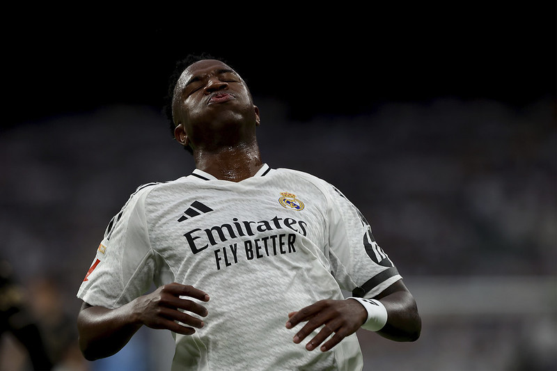 西甲》為皇馬進球追平大羅卻罰丟十二碼　Vini：知道哪裡要改