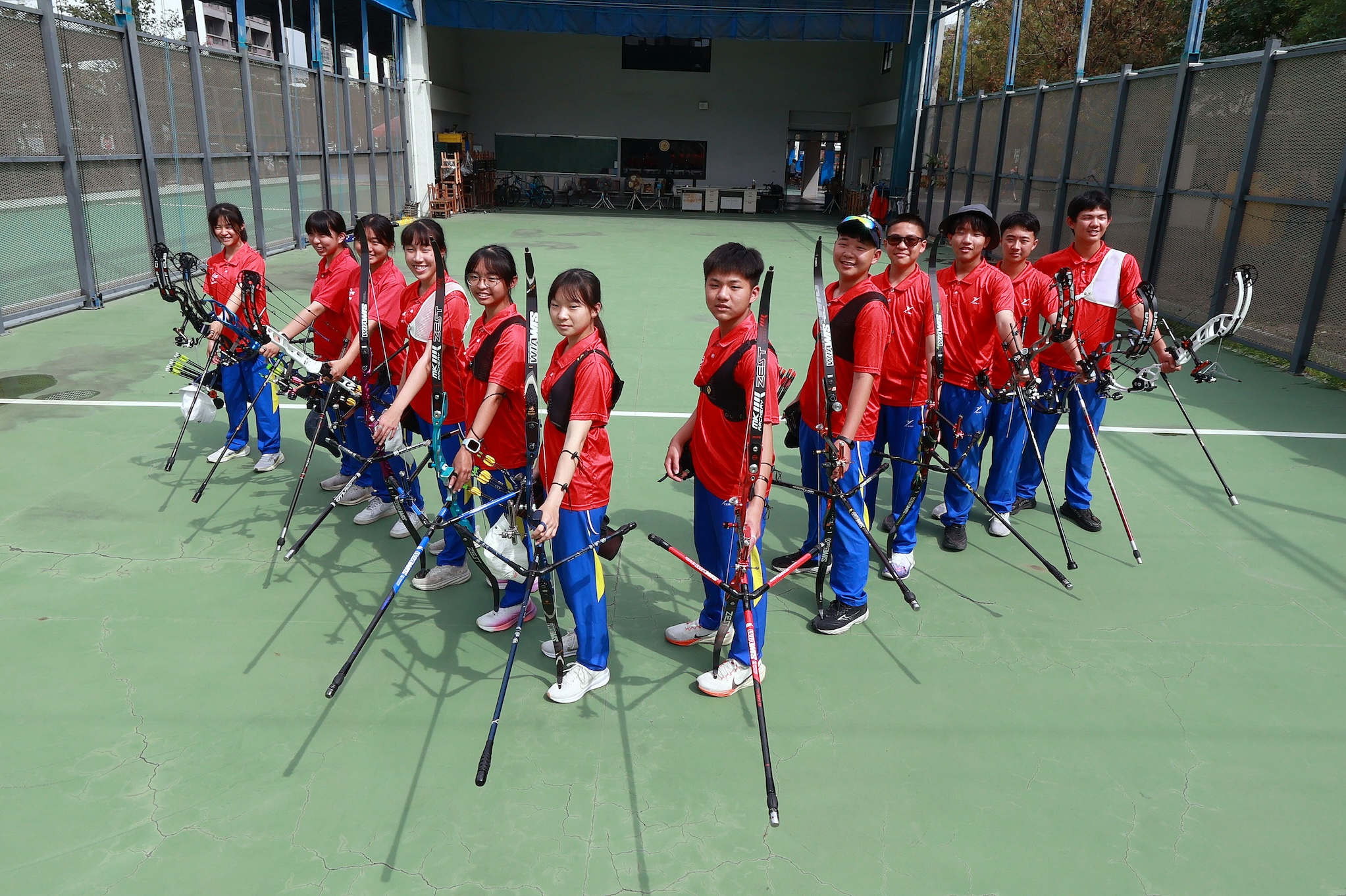 全中運》臺南金城國中射箭隊身為地主　沒有體育班期盼重返榮耀
