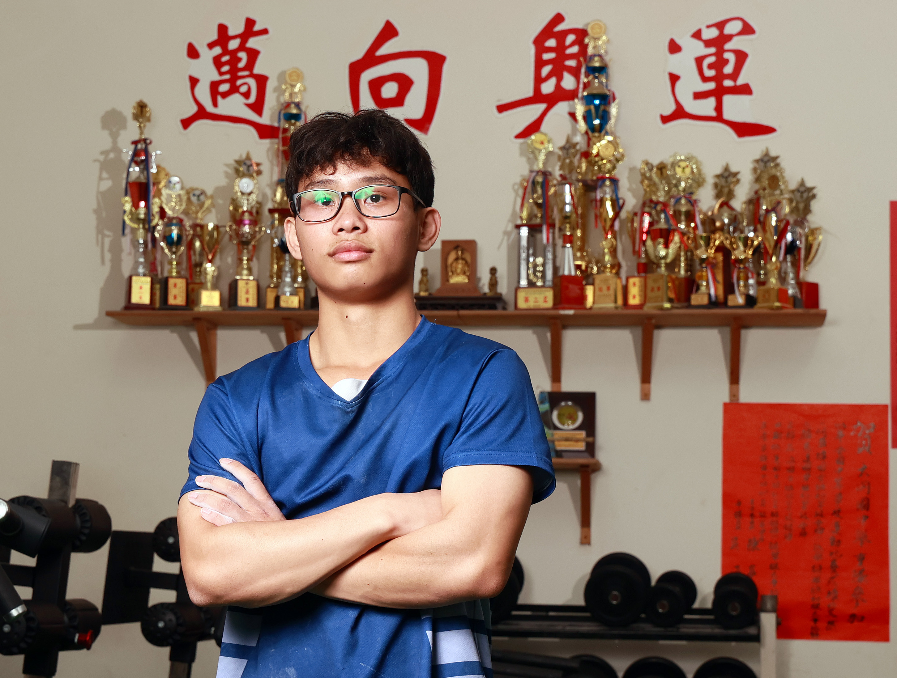 全中運》舉重大內高手　大內國中何偉竣已破青少男全國紀錄