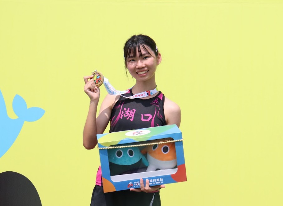 全中運》吳宜溱與生病抗爭　「走」出國女5000公尺競走個人首金