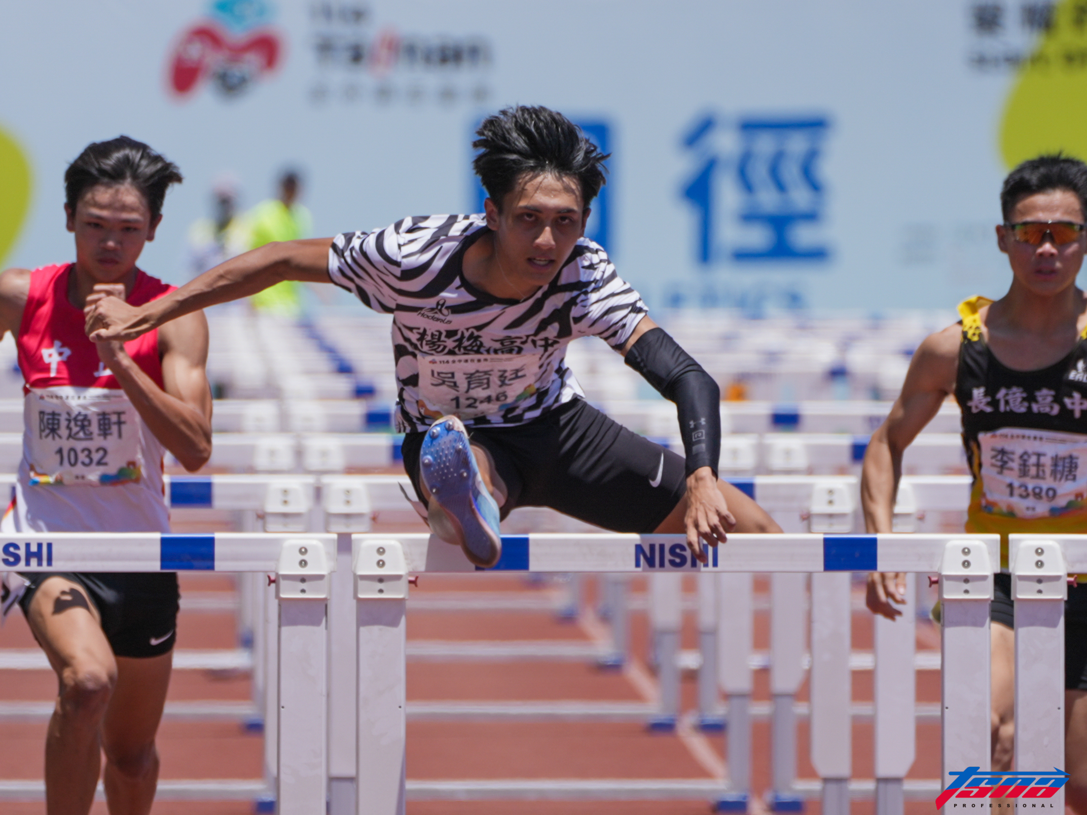 全中運》亞洲第1！飆男110欄U20新高　吳育廷：最完美一趟