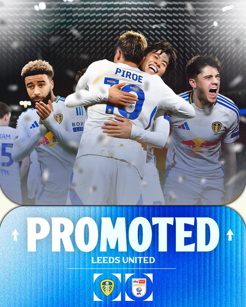 英超》利茲聯、伯恩利提前2輪確定下季重返最高舞台