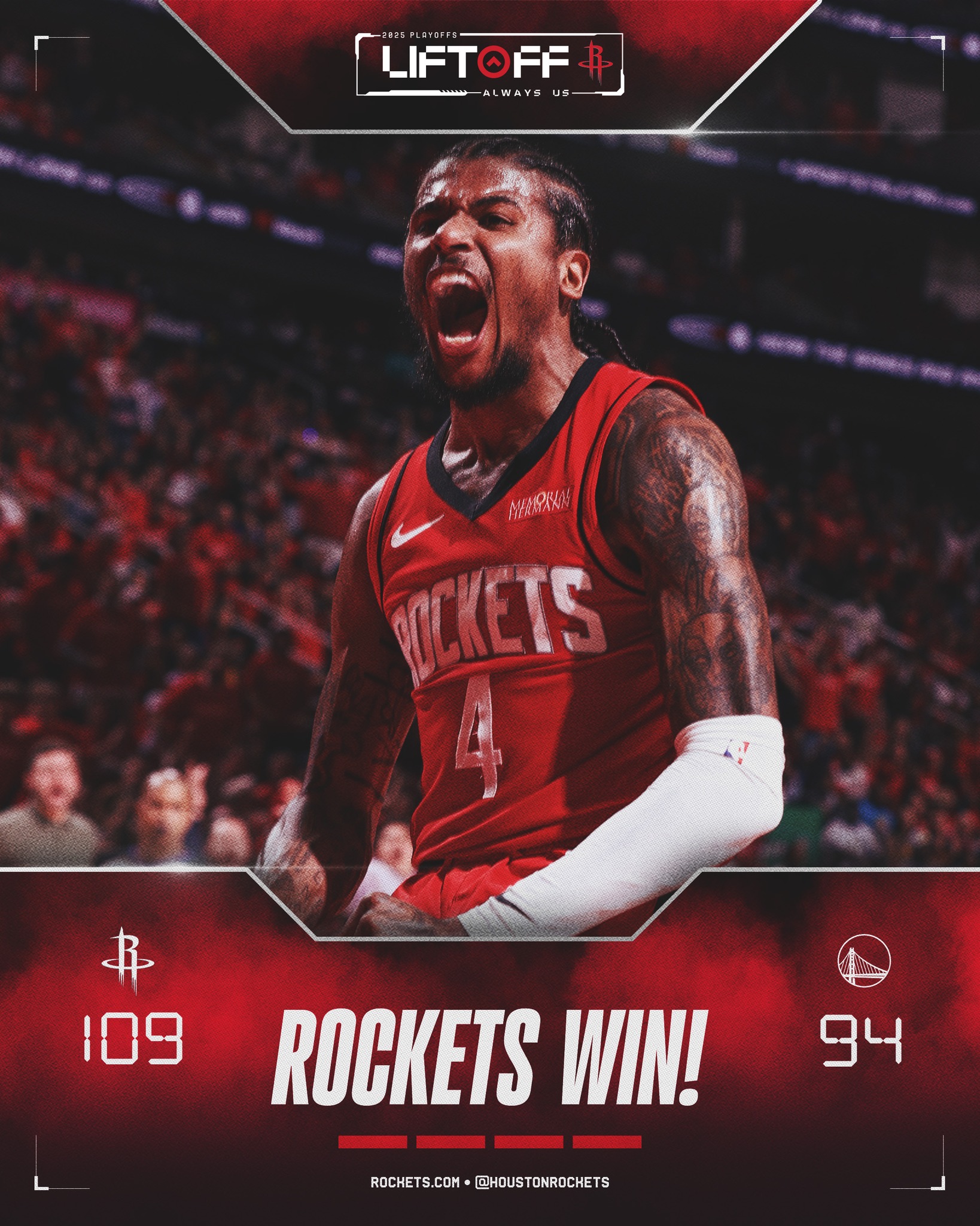 NBA》Jalen Green全場38分、8三分球　火箭擊敗勇士