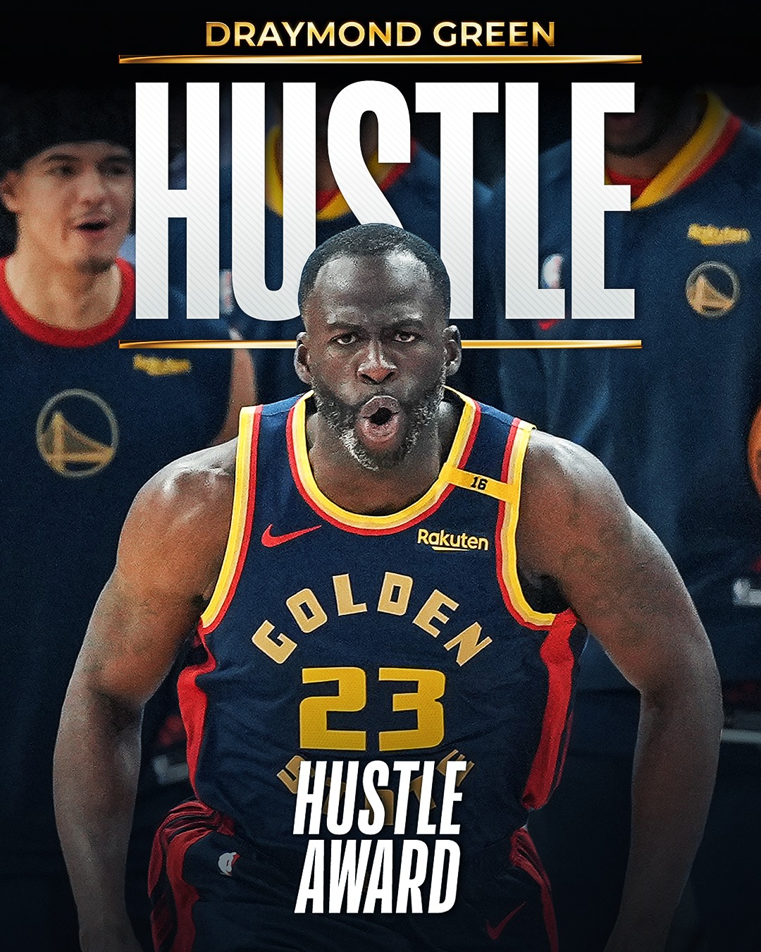 NBA》Draymond Green獲得最佳拚搏獎　網友留言吐槽：可能是在社群