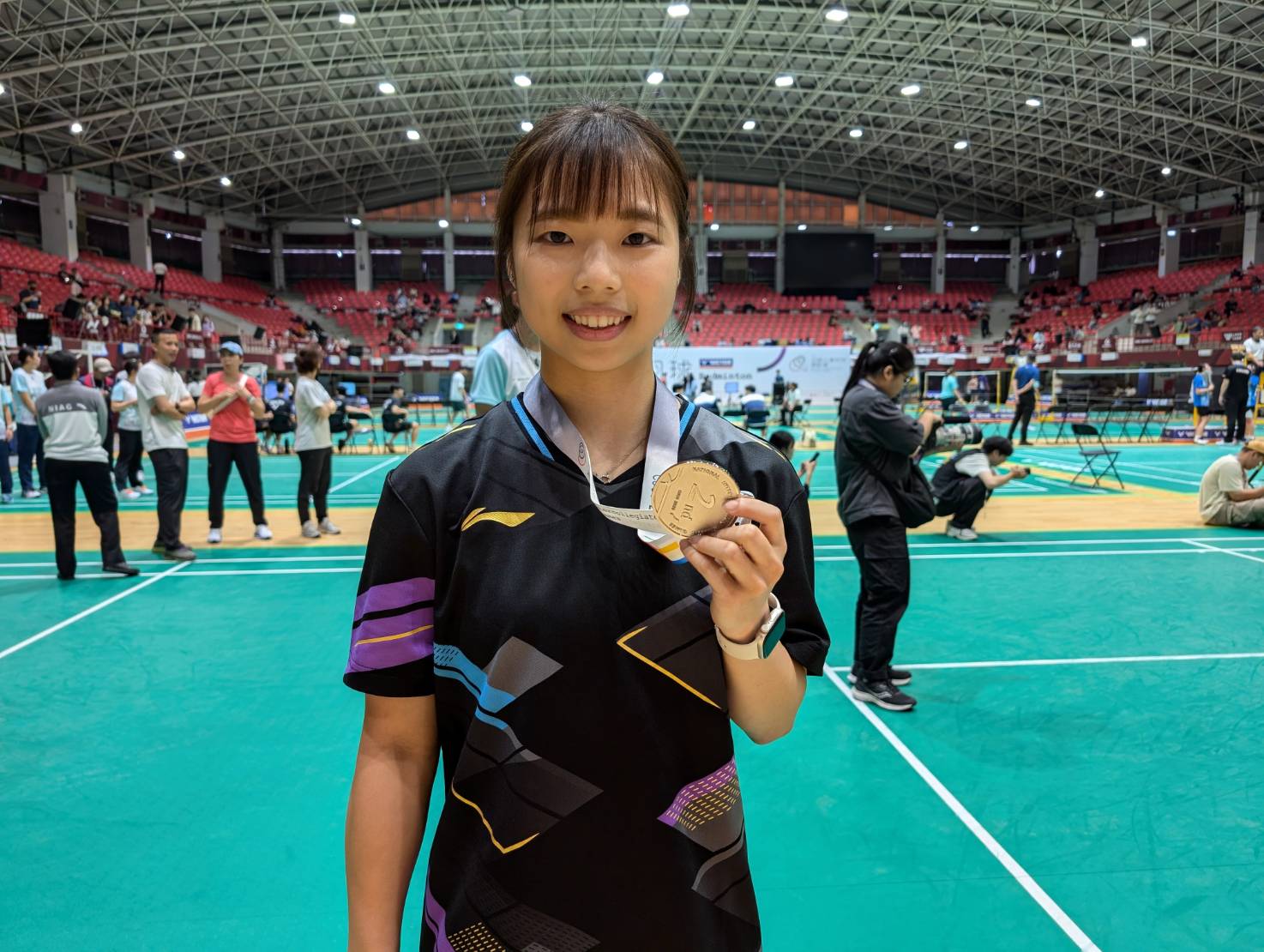 全大運羽球》第五點扛壓取勝助北商奪銀　小大一林佩縈：完全沒想過