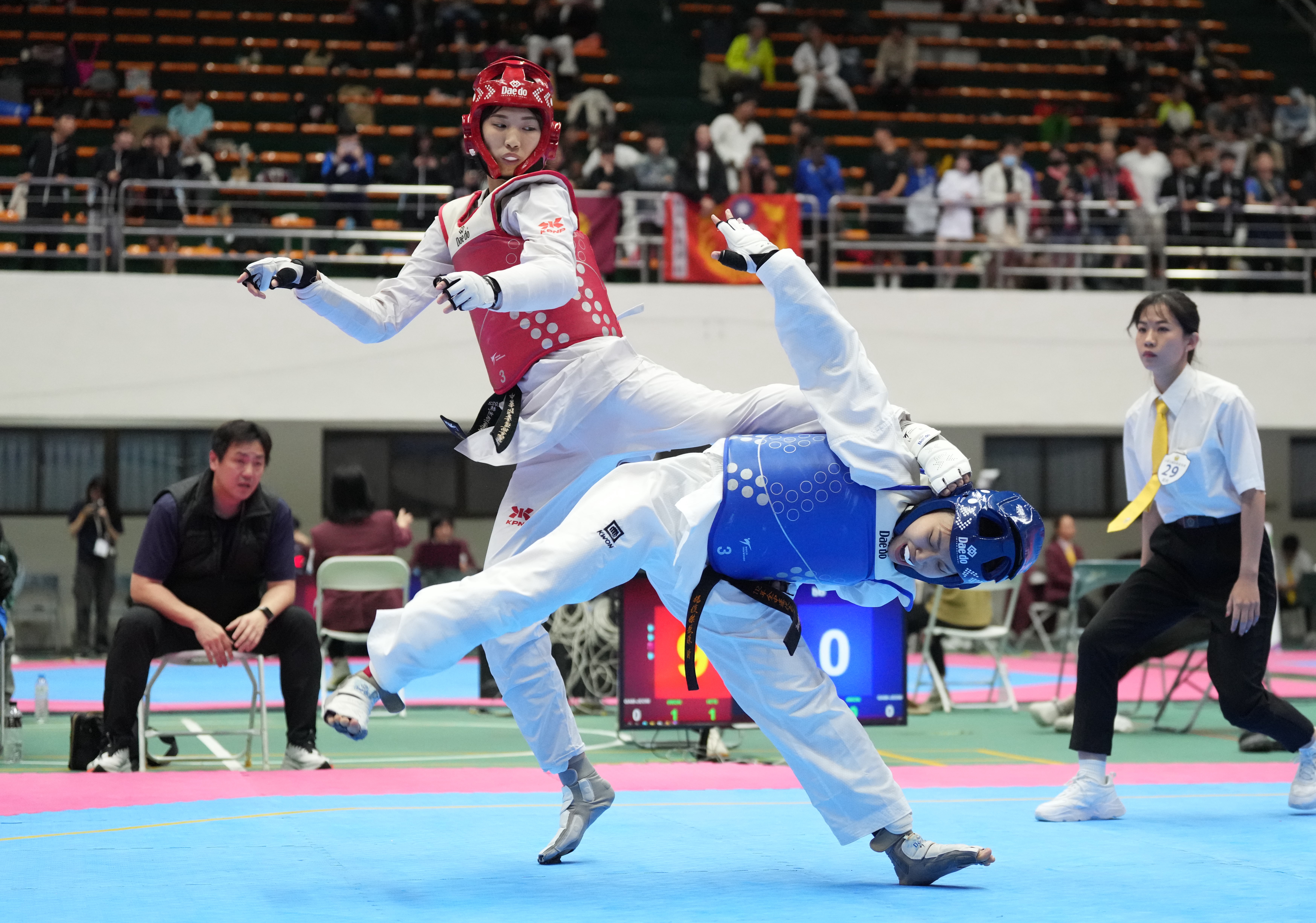 全大運跆拳道》林唯均第2度摘金　世錦賽初次挑戰奧運量級