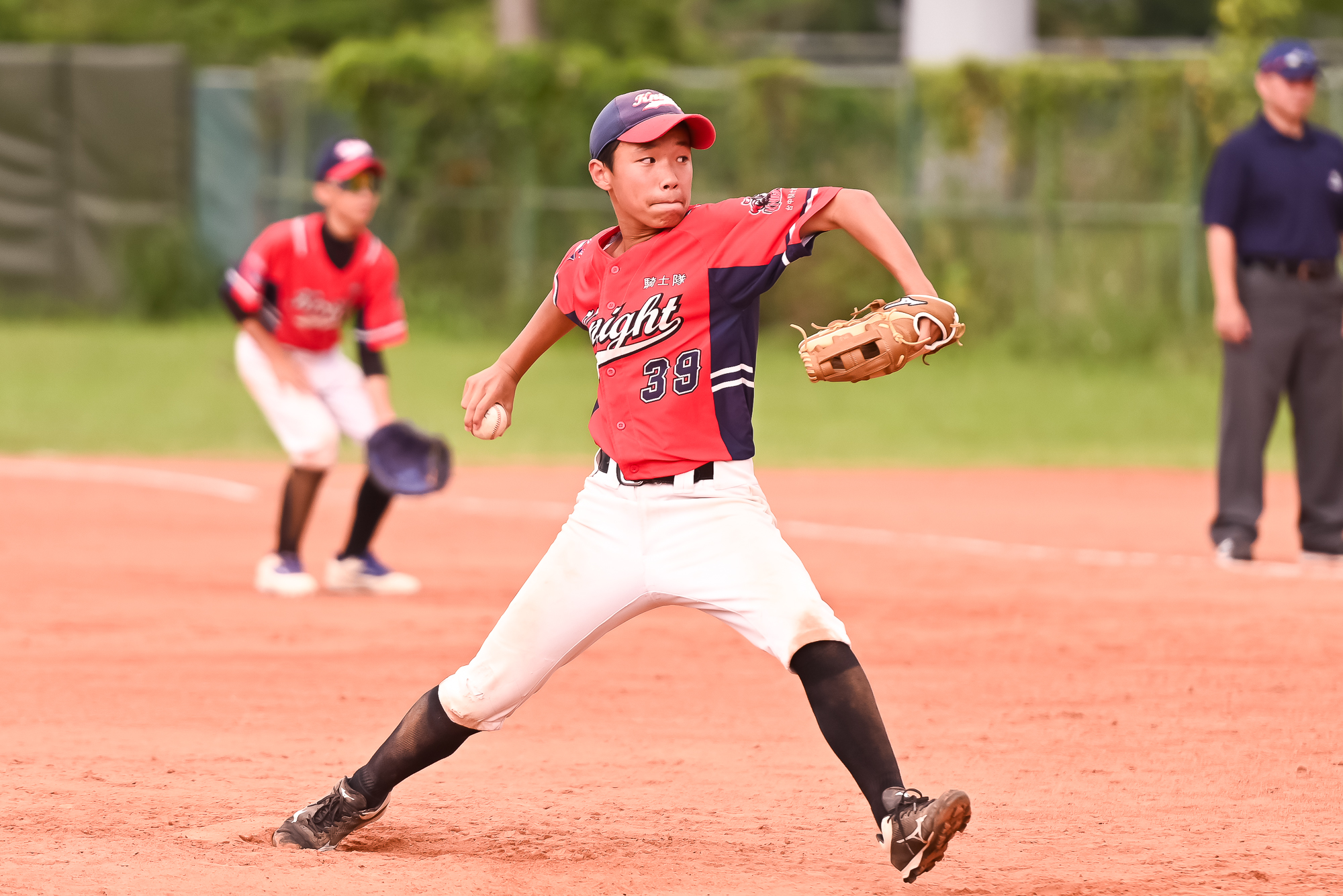 TLLB CUP U13》吳昕祐飆11K又敲2安　台中騎士「跑」出分組第一