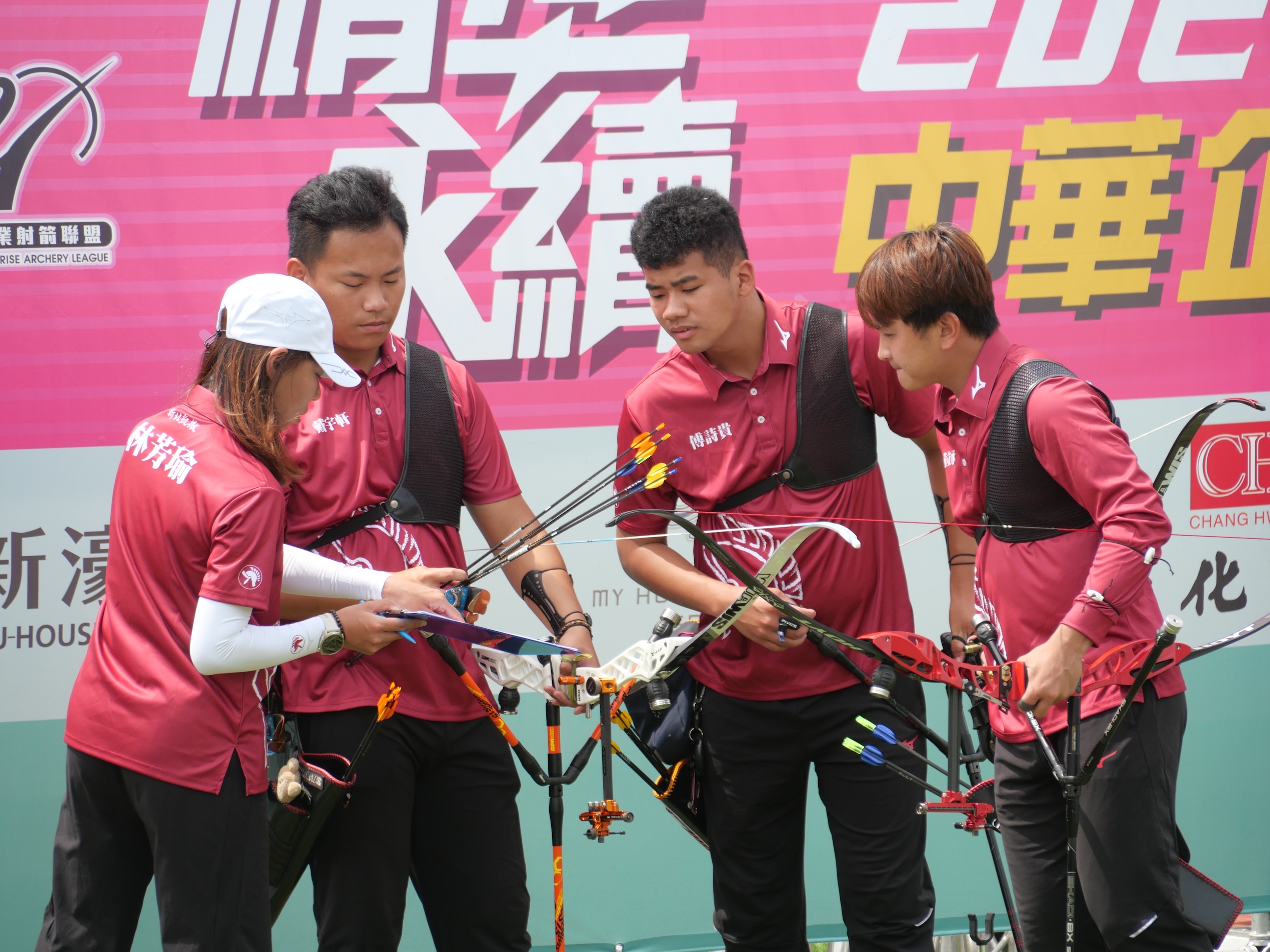 企業射箭聯賽》新北凱撒男團開胡　戴宇軒、黃立承、傅詩貴中止連敗