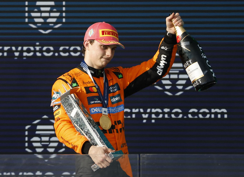 F1》2周前撞車退賽　Piastri展望新加坡站：不想重蹈覆轍