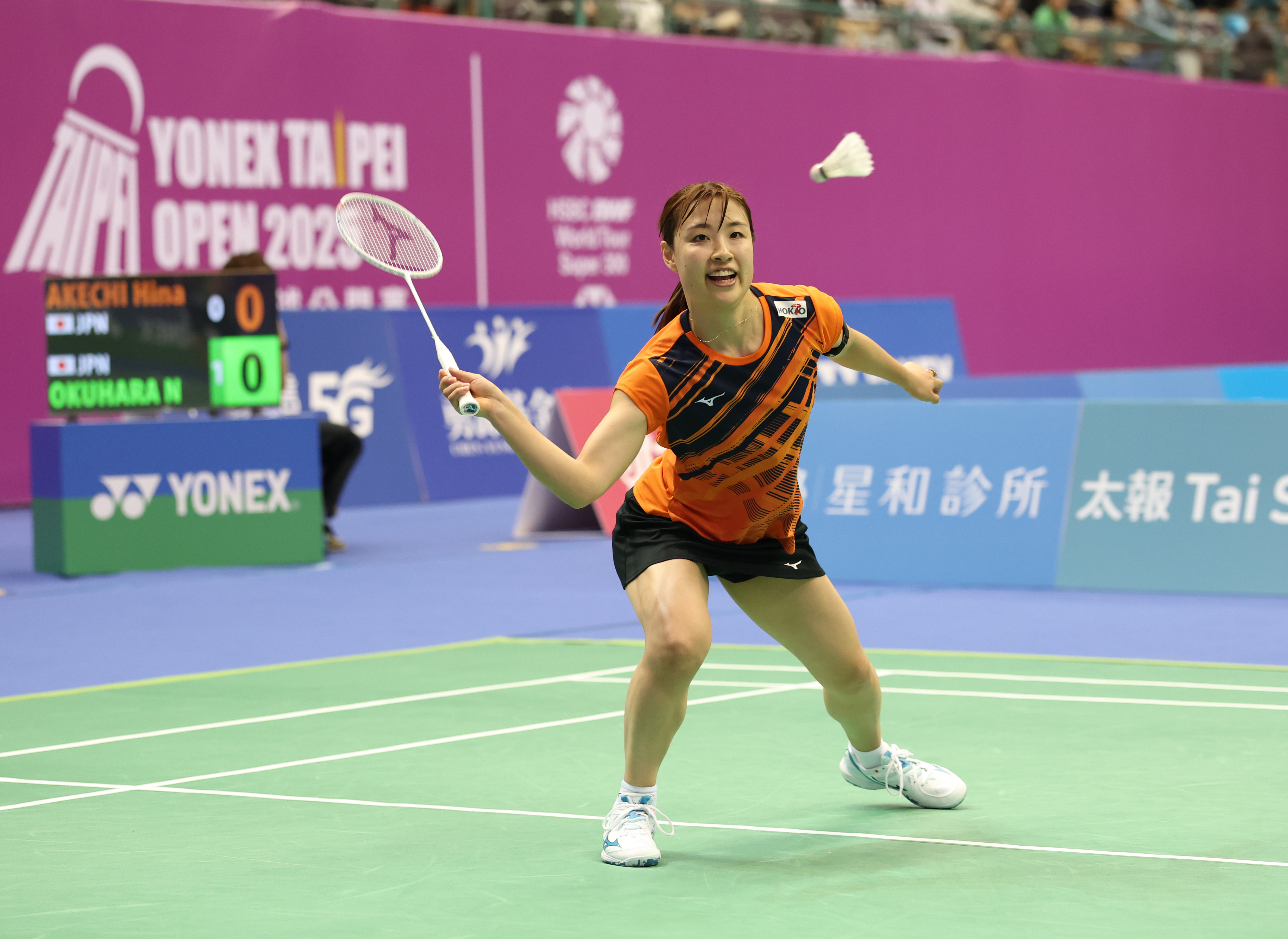 台北羽球公開賽》名將奧原希望內戰勝出　賽後落淚：回到球場很幸福
