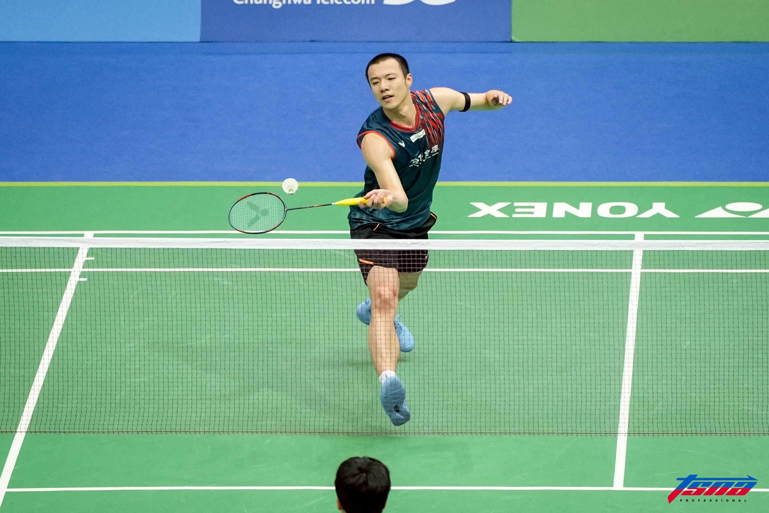 台北羽球公開賽》服完兵役更愛打球　王子維強勢挺進8強